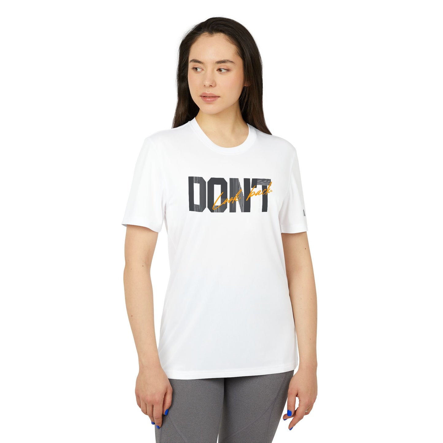 Don't Look Back Adidas Unisex Sport T-Shirt