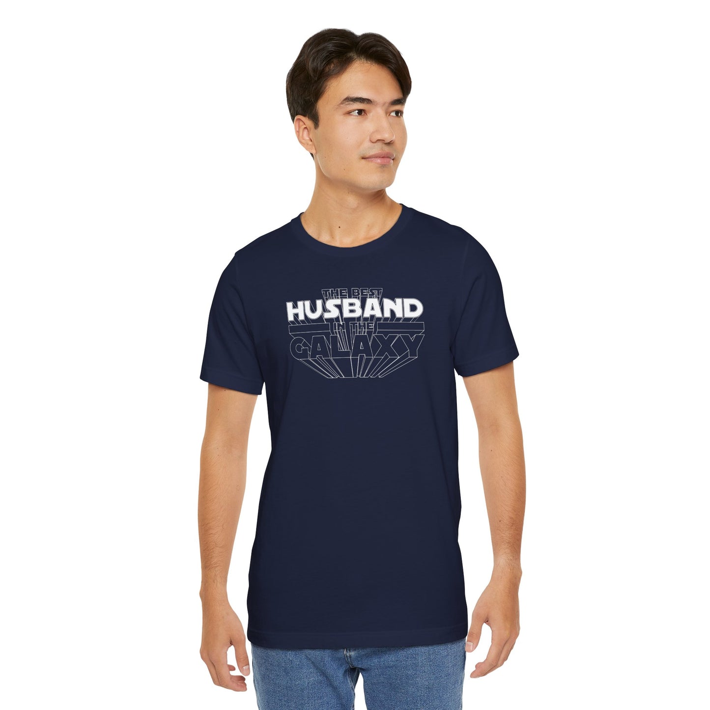 Best Husband In The Galaxy Men's Jersey Short Sleeve Tee