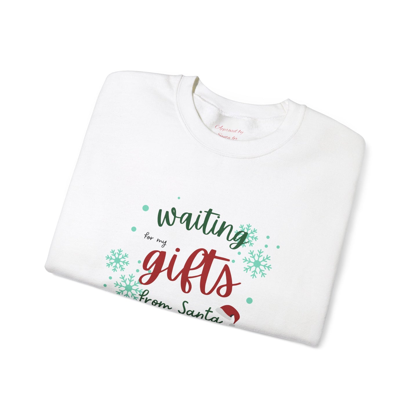 Unisex Heavy Blend Crewneck Sweatshirt Waiting For My Gifts From Santa ππ
βοΈ