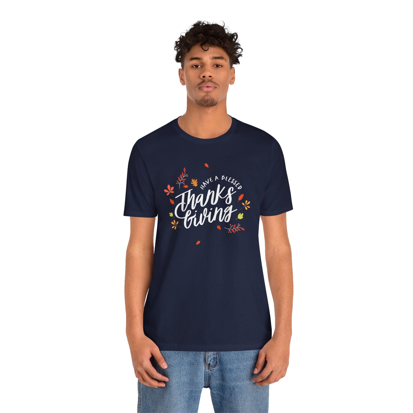Have A Blessed Thanksgiving Unisex Jersey Short Sleeve Tee