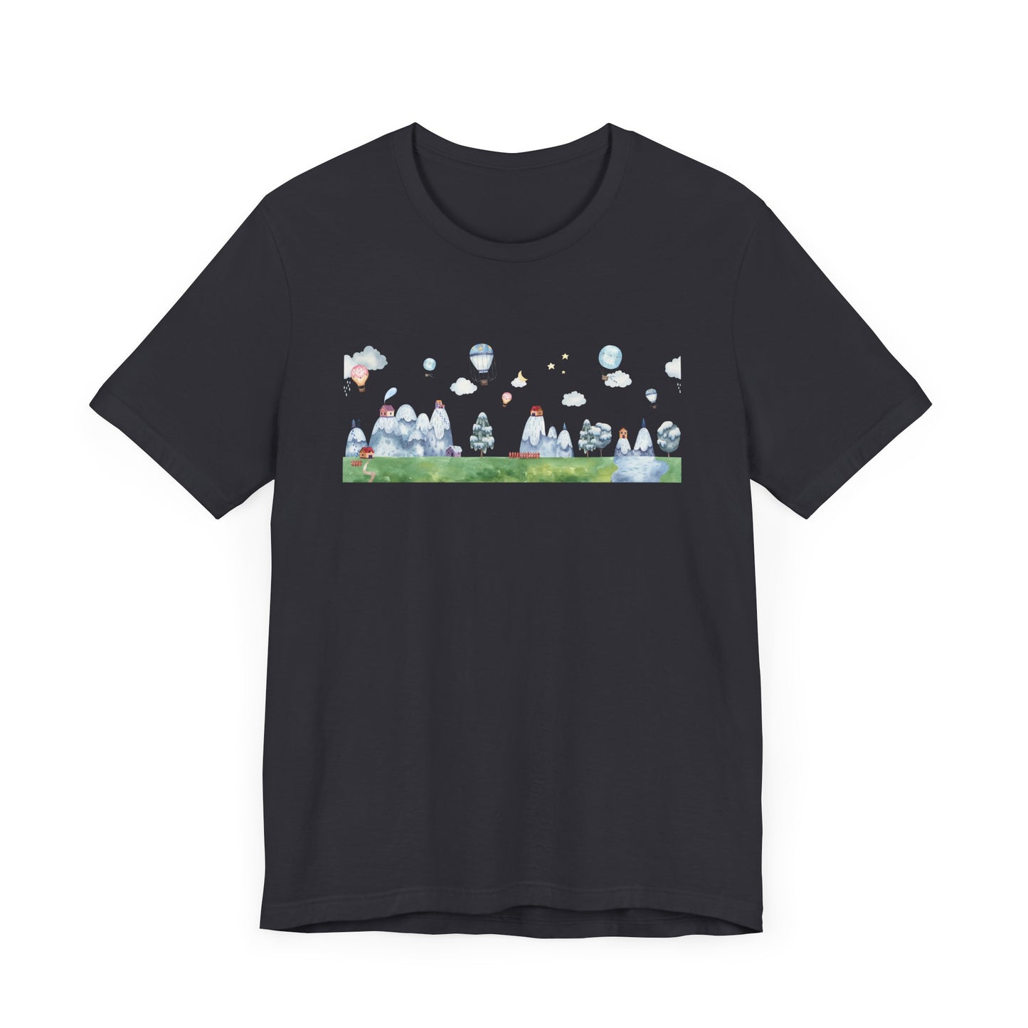 Unisex Jersey Short Sleeve Tee Starry Night Adventure