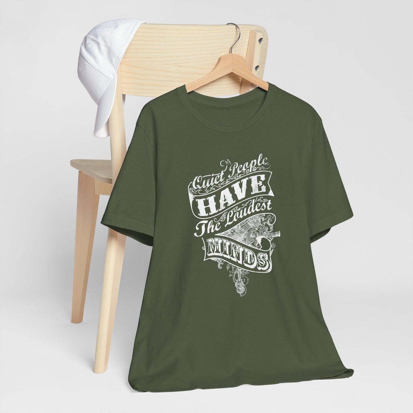 Quiet People Have The Loudest Minds Unisex Jersey Short Sleeve Tee