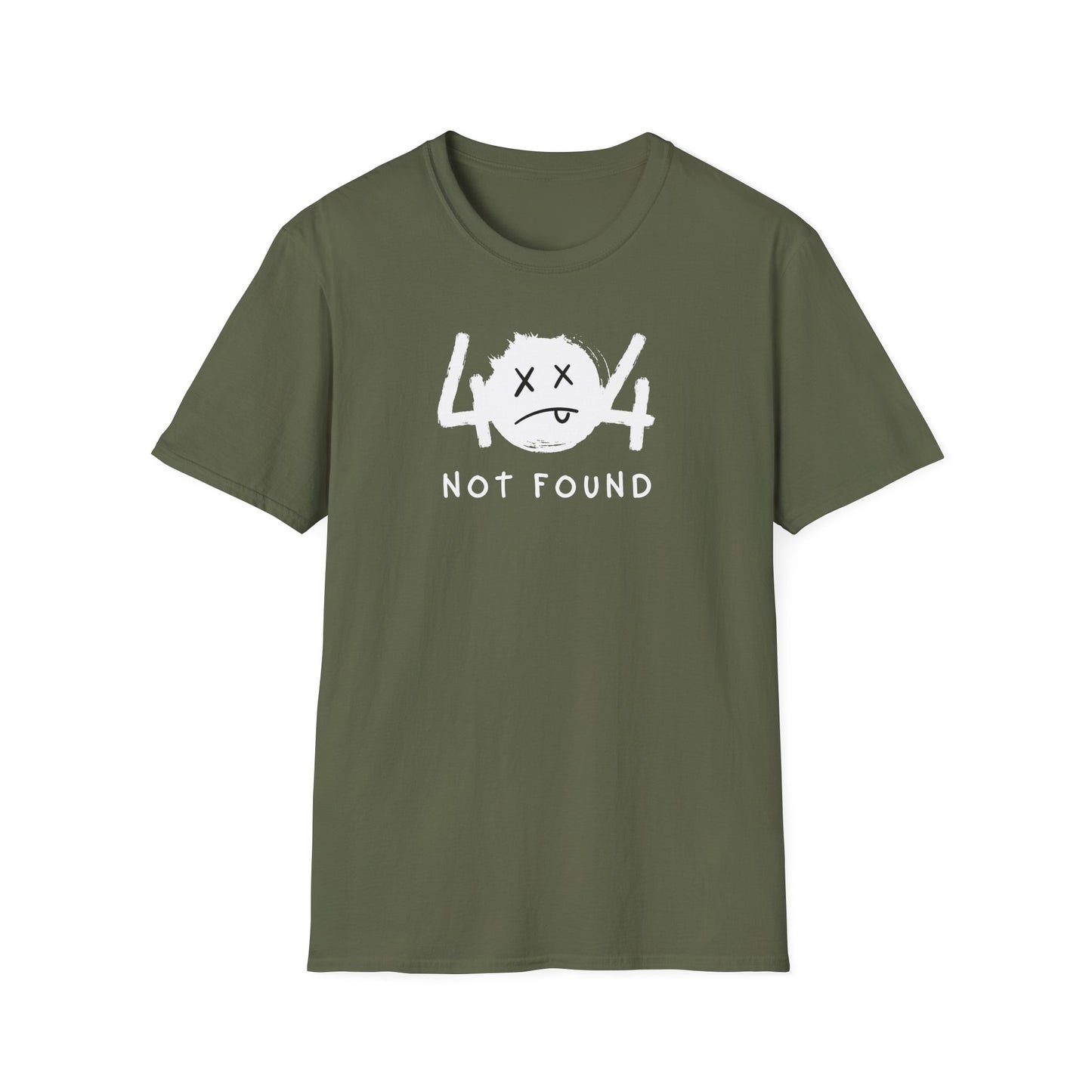 404 Not Found Unisex Softstyle T-Shirt