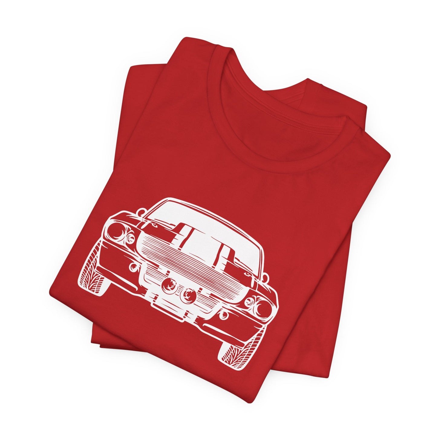 1967 Shelby Mustang GT500 Fastback Men's Jersey Short Sleeve Tee