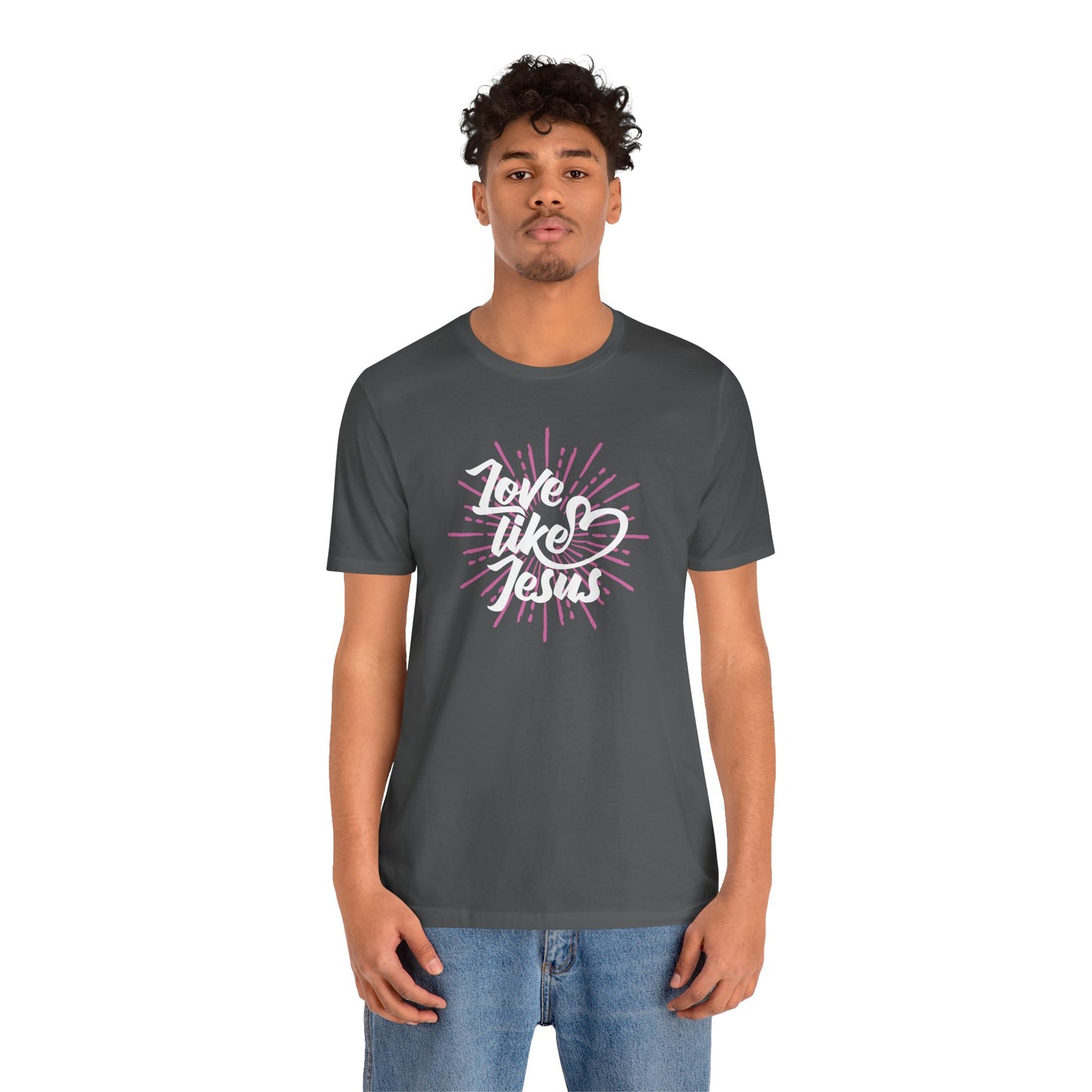 Love Like Jesus Unisex Jersey Short Sleeve Tee