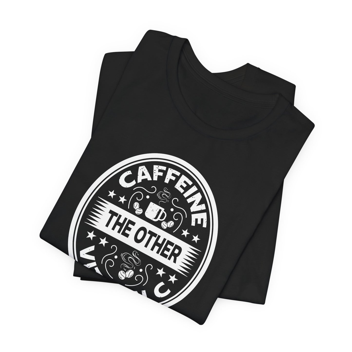 Caffeine The Other Vitamin C Unisex Jersey Short Sleeve Tee