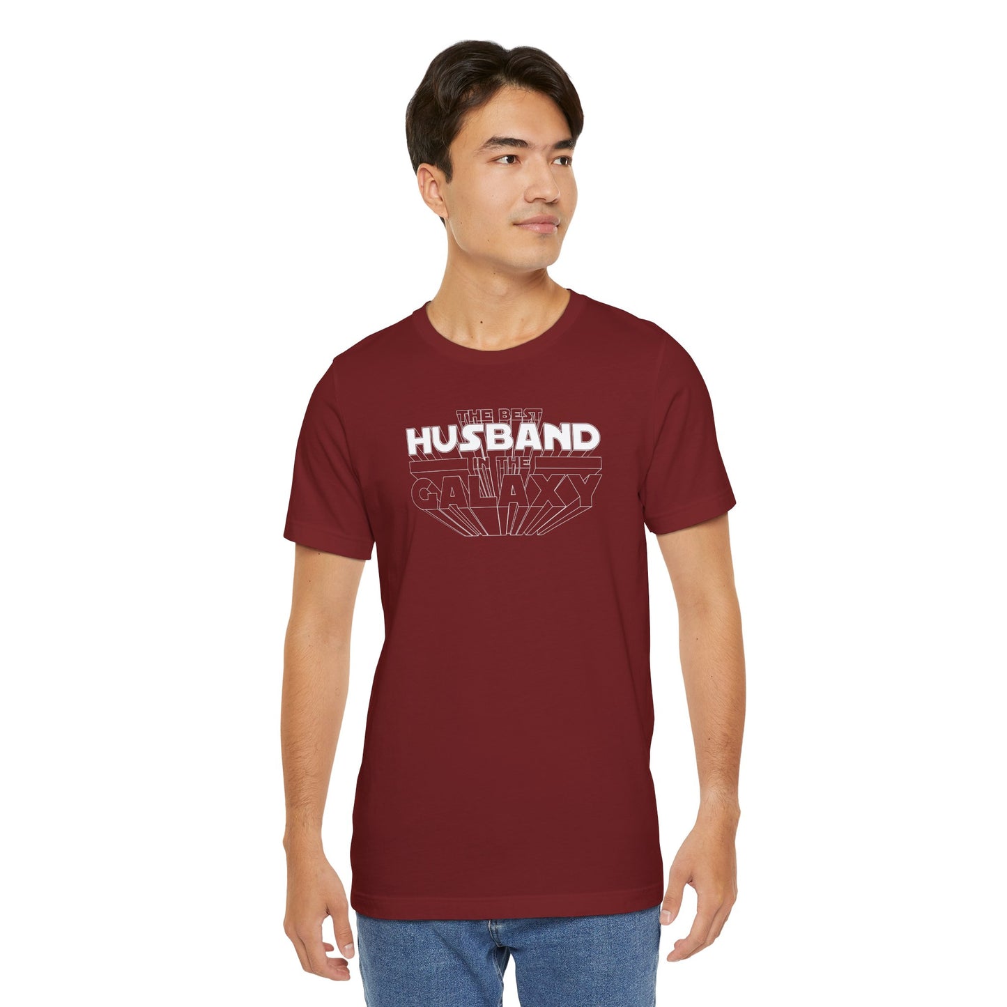 Best Husband In The Galaxy Men's Jersey Short Sleeve Tee