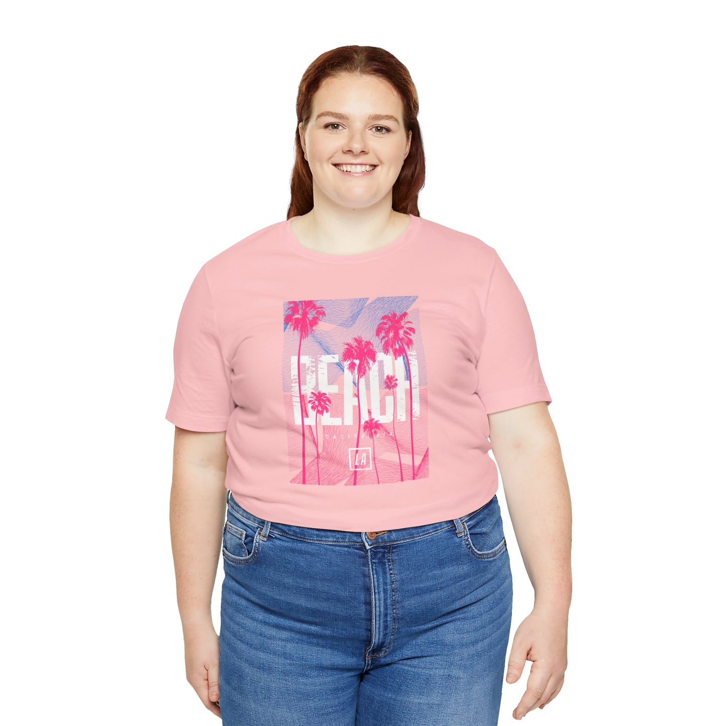 Beach California Unisex Jersey Short Sleeve Tee