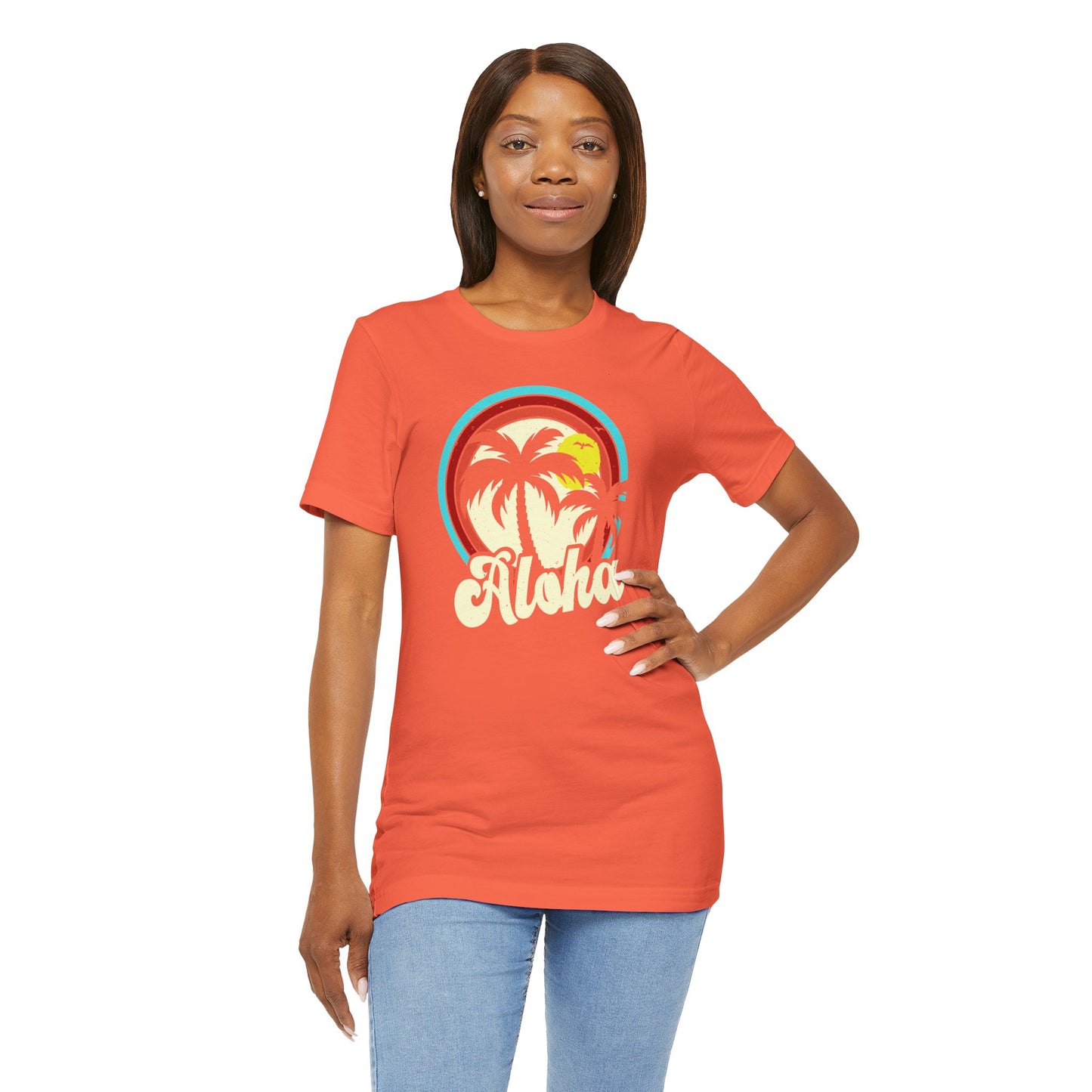 Aloha Unisex Jersey Short Sleeve Tee