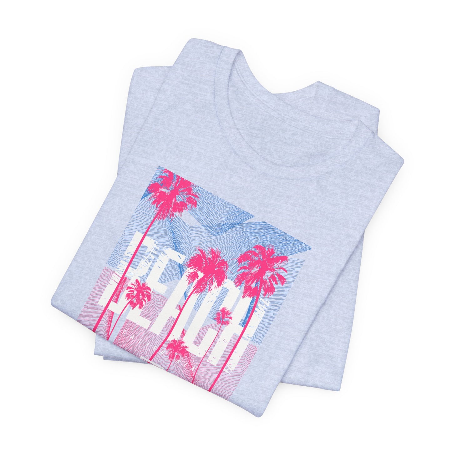 Beach California Unisex Jersey Short Sleeve Tee