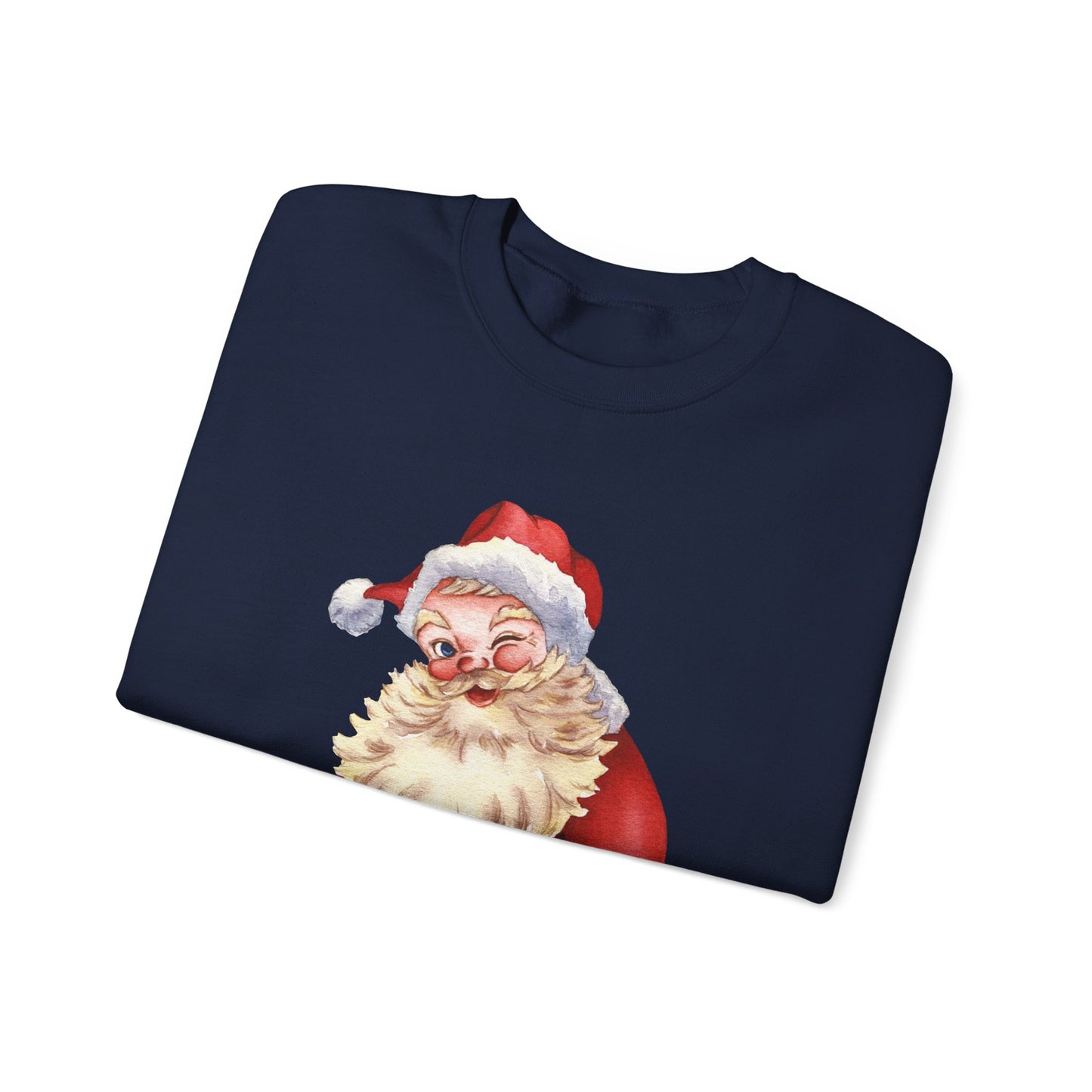 Unisex Heavy Blend Crewneck Sweatshirt Winking Santa π
β¨β€οΈ