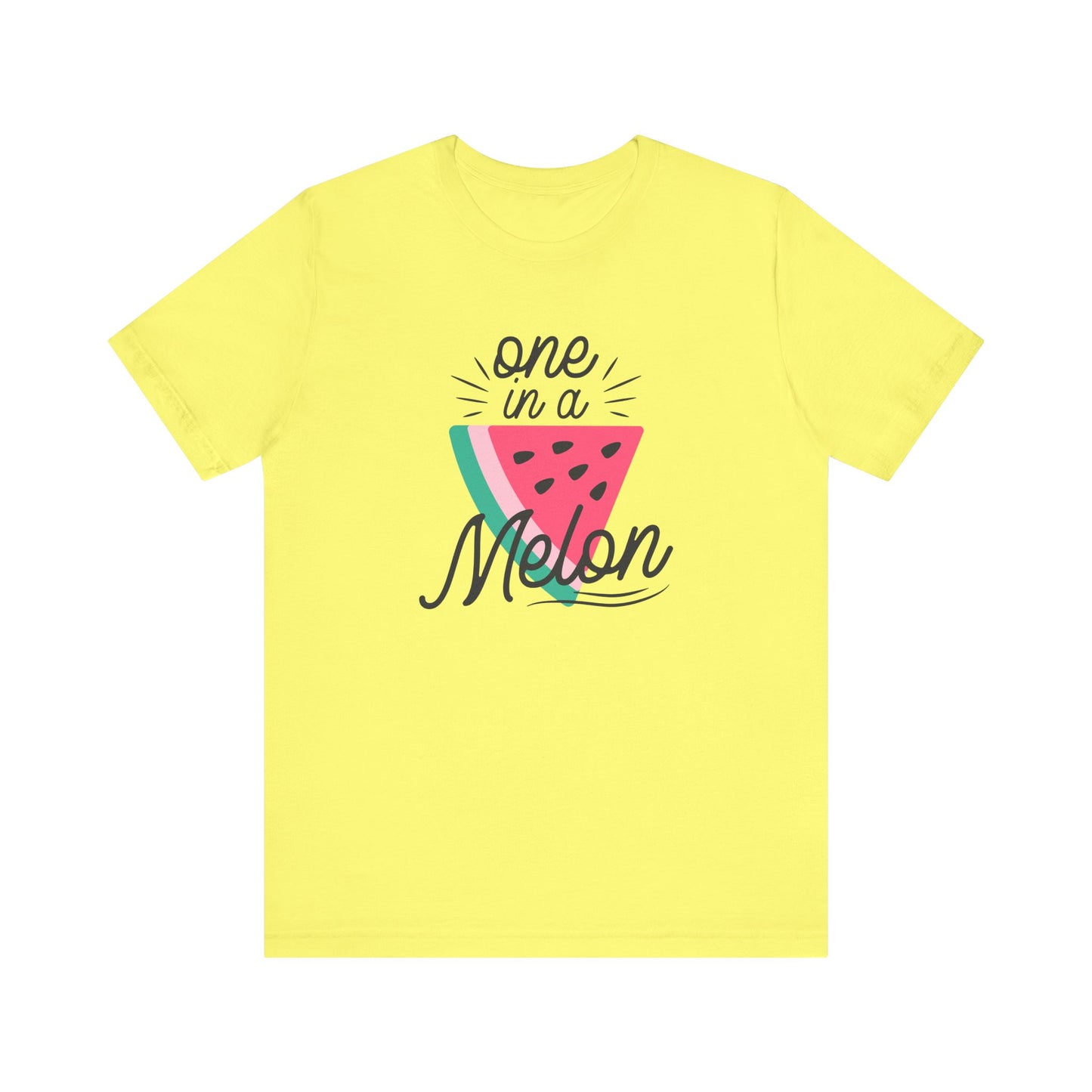 One In A Melon Unisex Jersey Short Sleeve Tee Soft Cotton