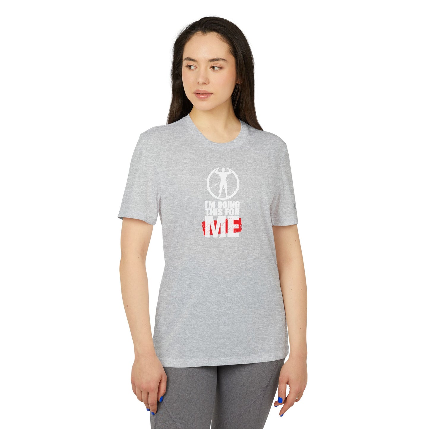 I'm Doing This For Me Adidas Unisex Sport T-Shirt