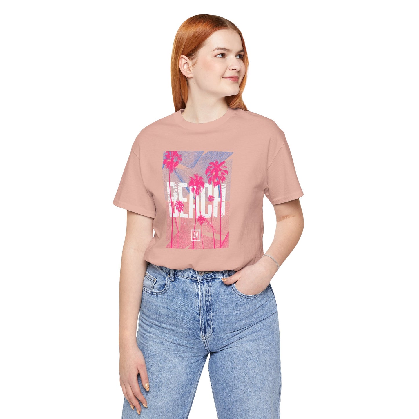 Beach California Unisex Jersey Short Sleeve Tee