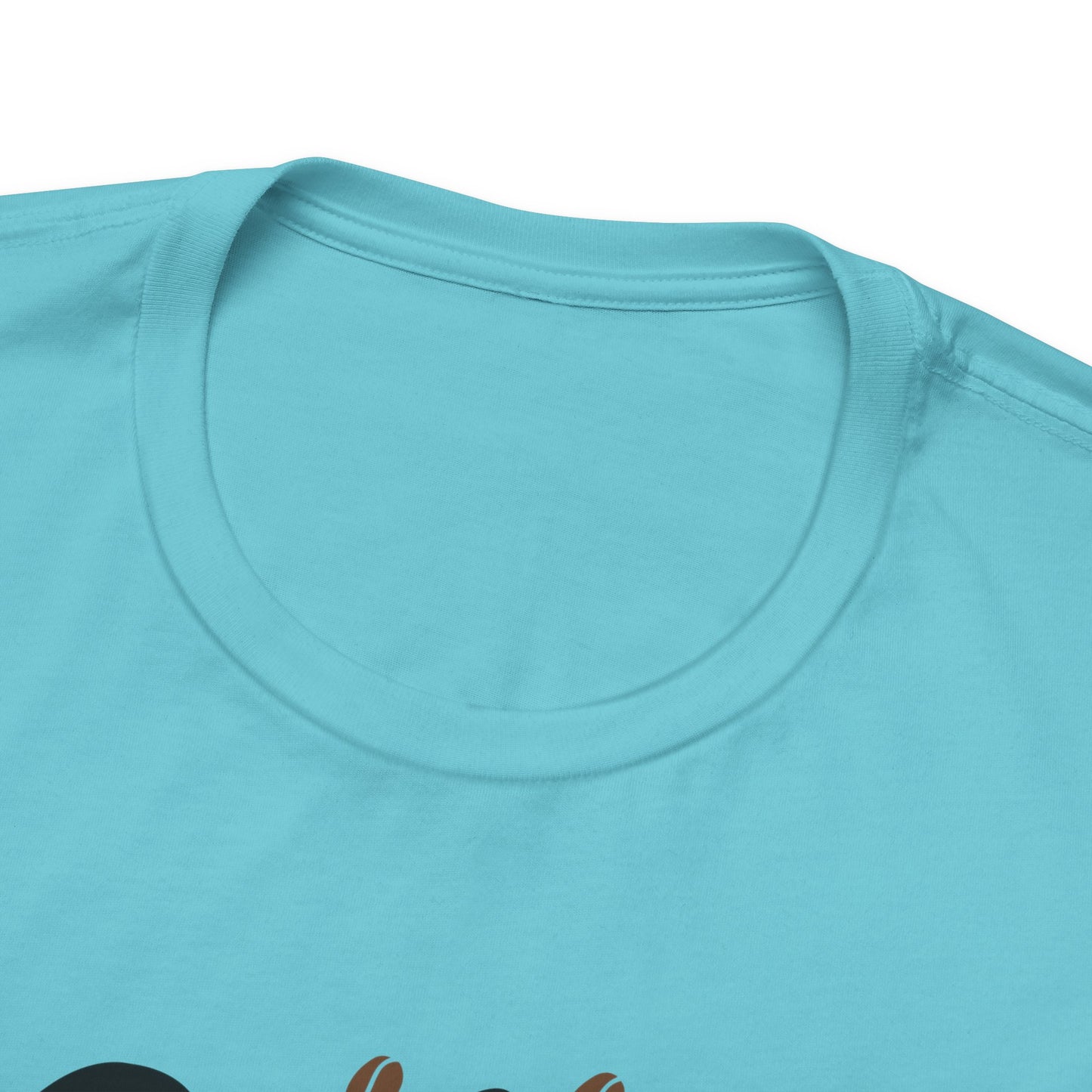 Coffee Is Always A Good Idea Yellow Print Unisex Jersey Short Sleeve Tee
