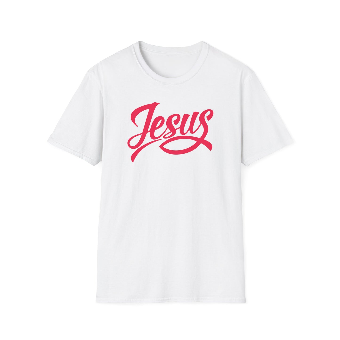 Jesus Fish Ichthys Softstyle T-Shirt