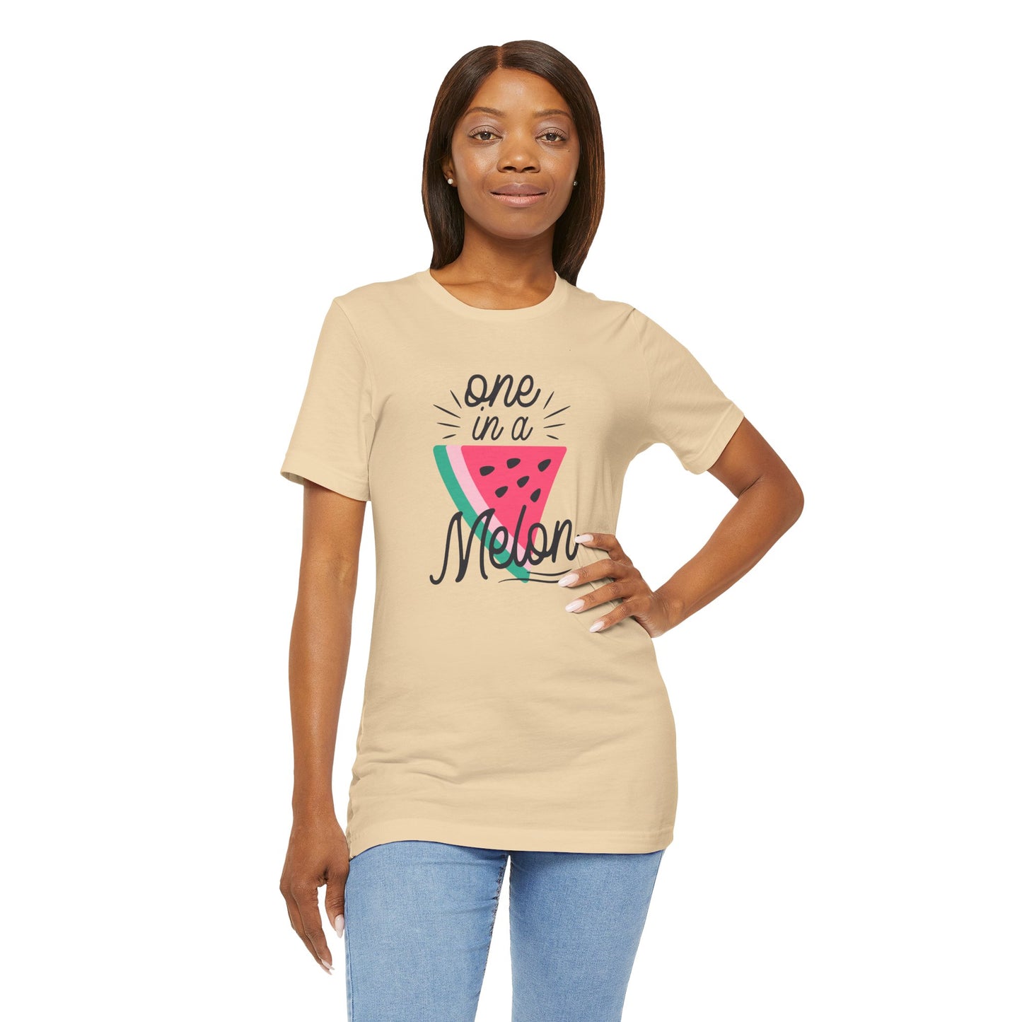 One In A Melon Unisex Jersey Short Sleeve Tee Soft Cotton