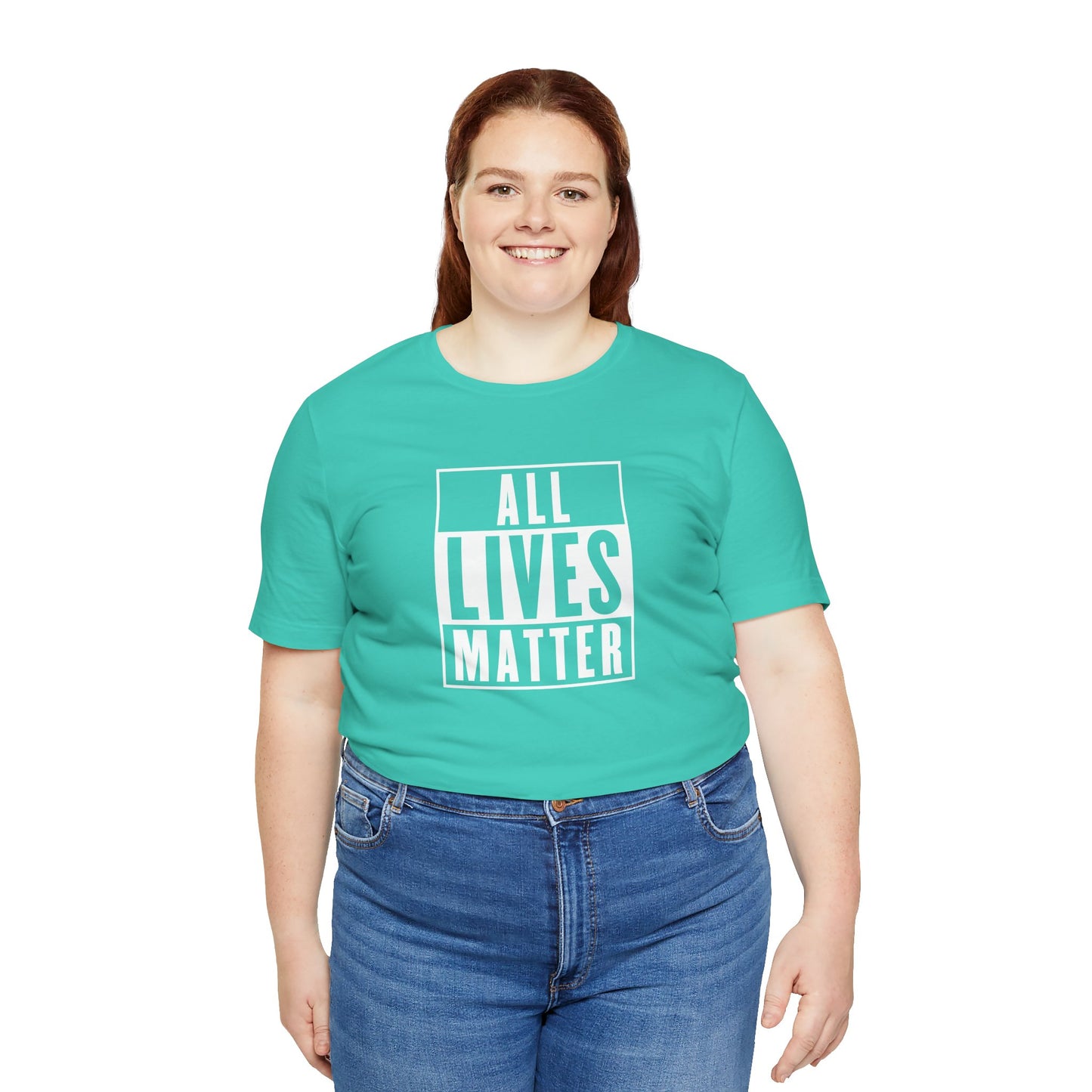 All Lives Matter βπ½π€ Unisex Jersey Short Sleeve Tee