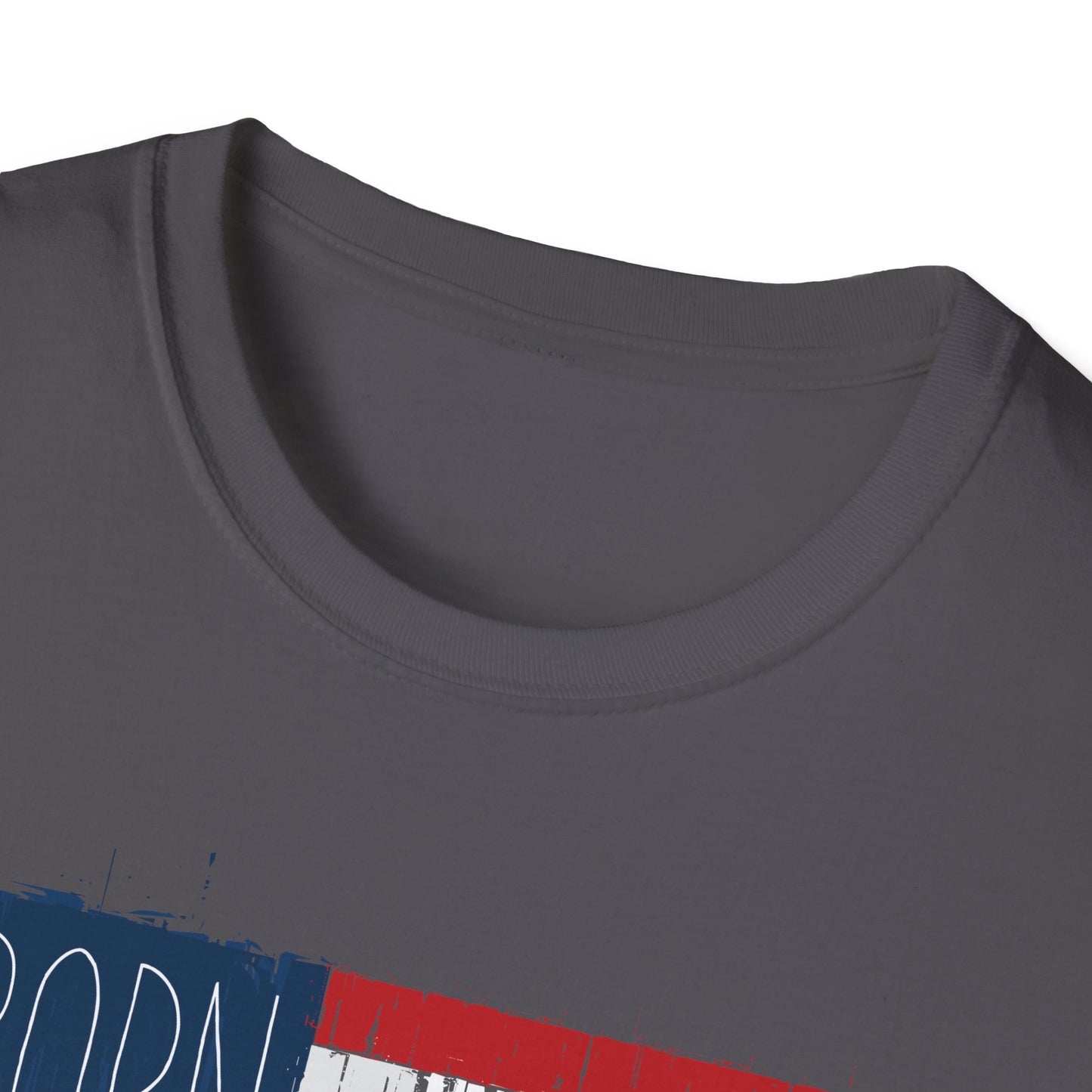 Born In The USA Unisex Softstyle T-Shirt