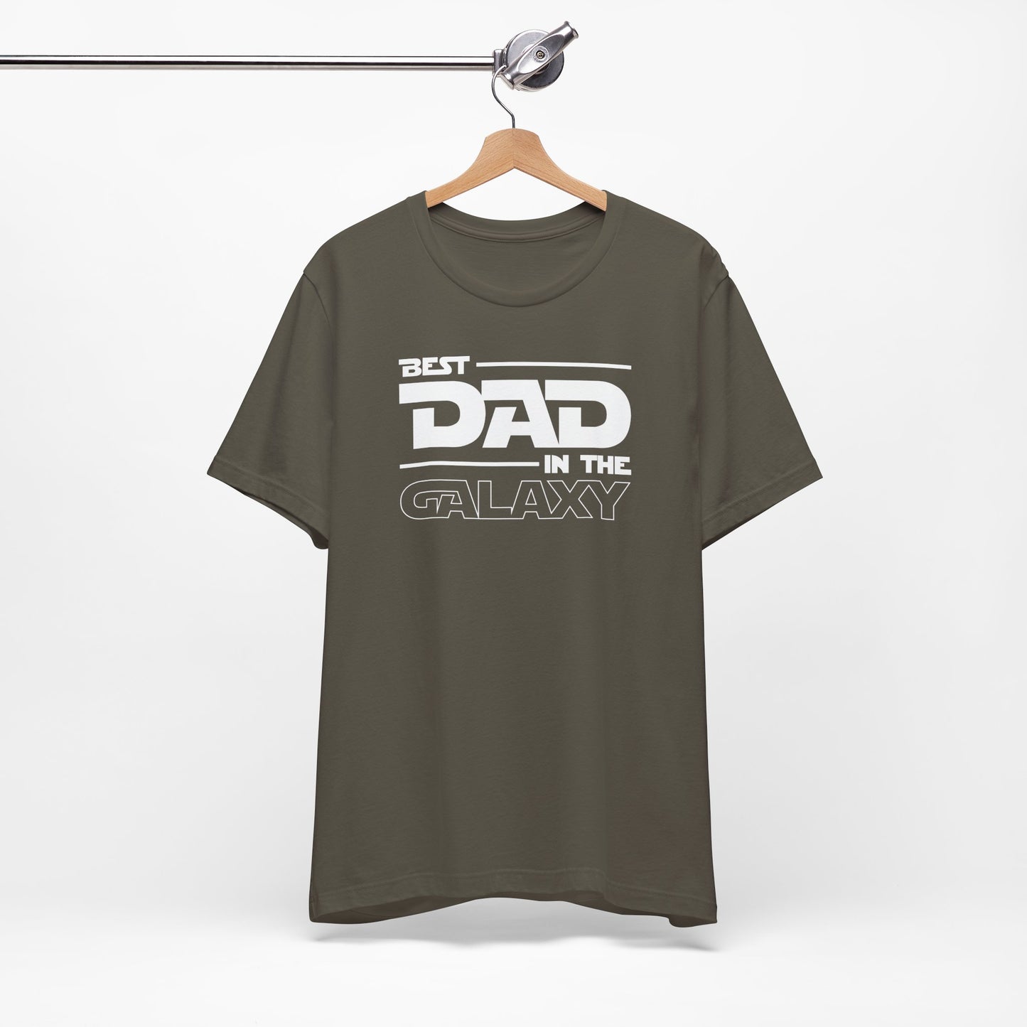 Best Dad In The Galaxy Men's Jersey Short Sleeve Tee