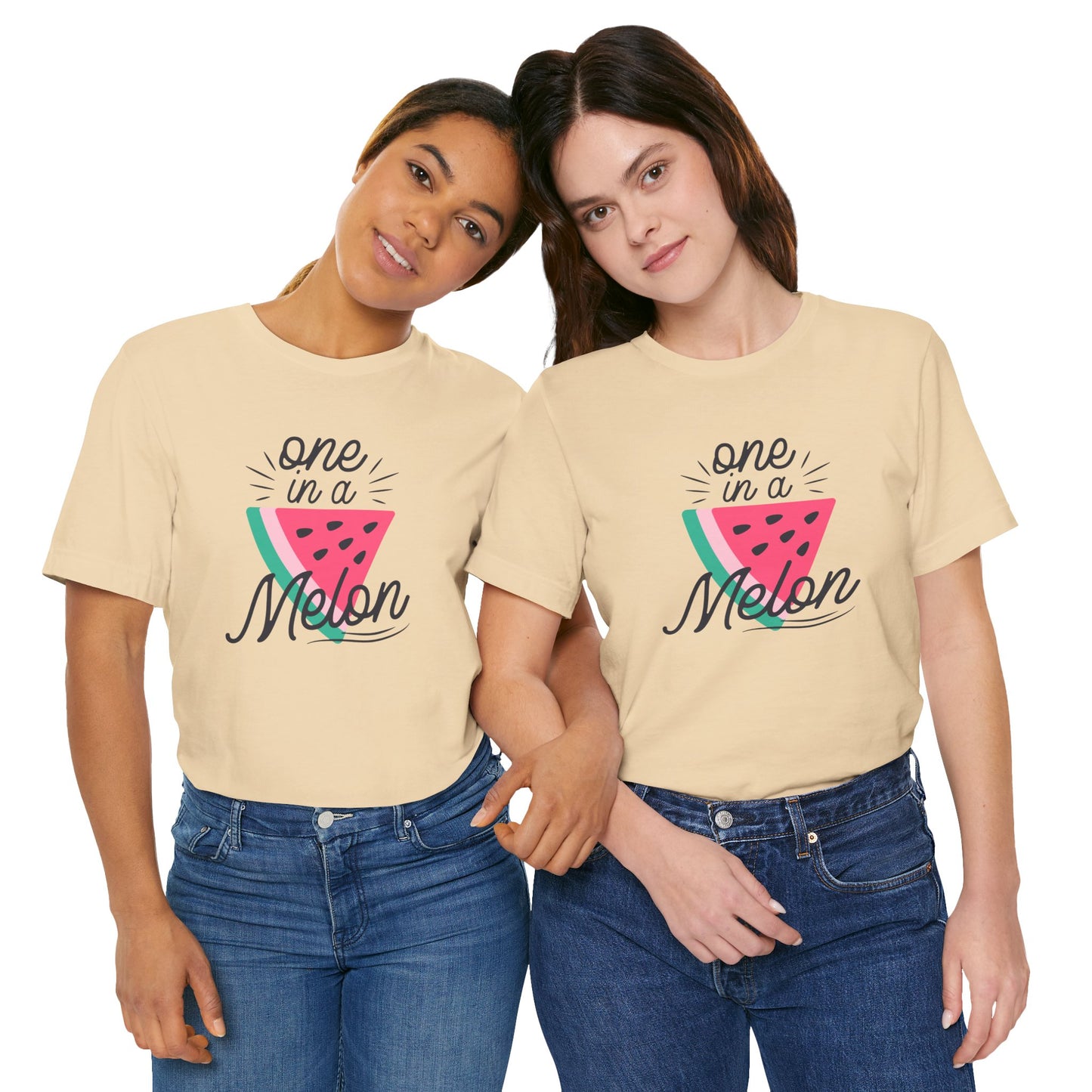 One In A Melon Unisex Jersey Short Sleeve Tee Soft Cotton