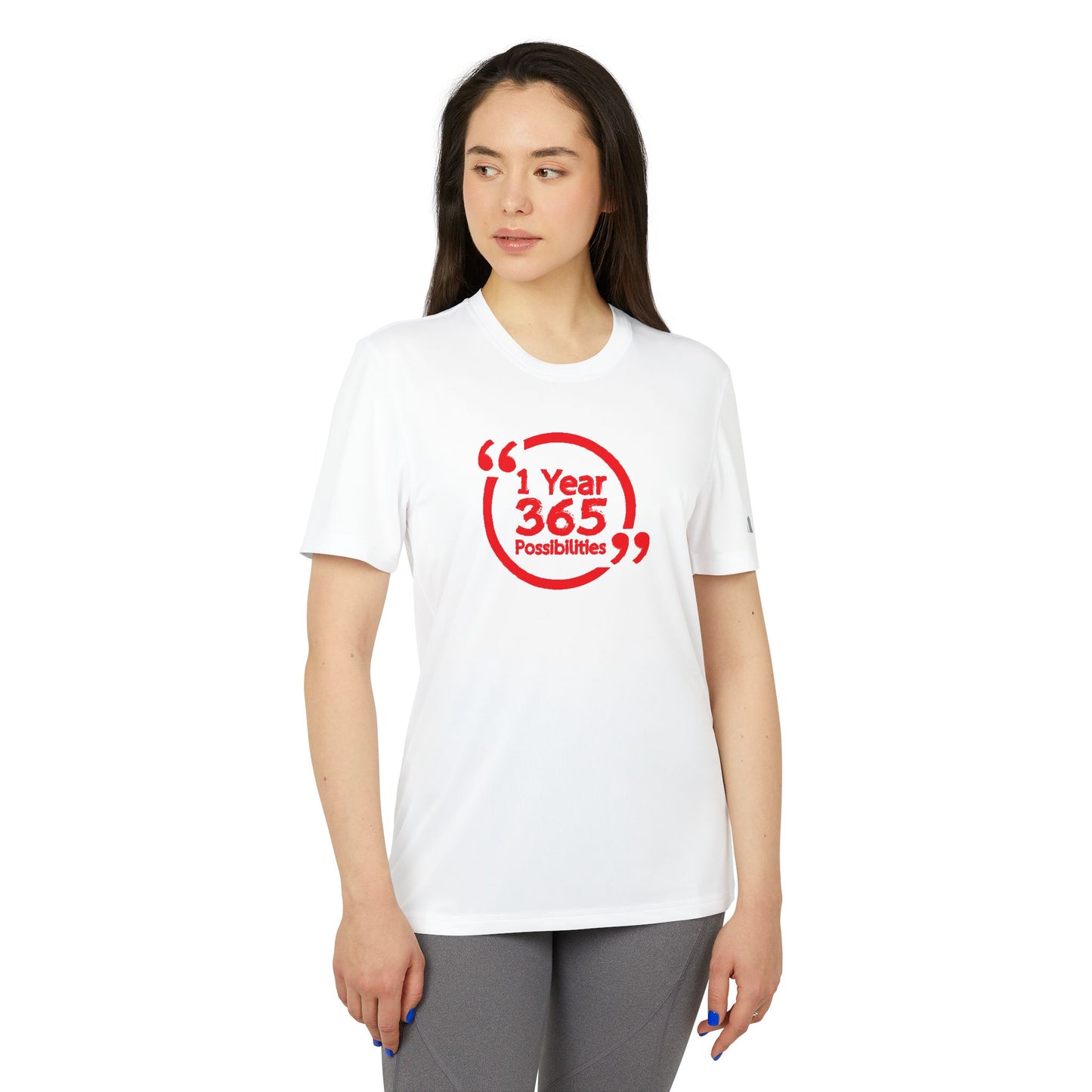 1 Year 365 Possibilities Adidas Unisex Sport T-Shirt