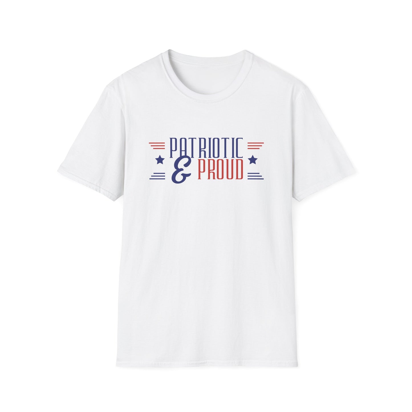 Patriotic & Proud Unisex Softstyle T-Shirt
