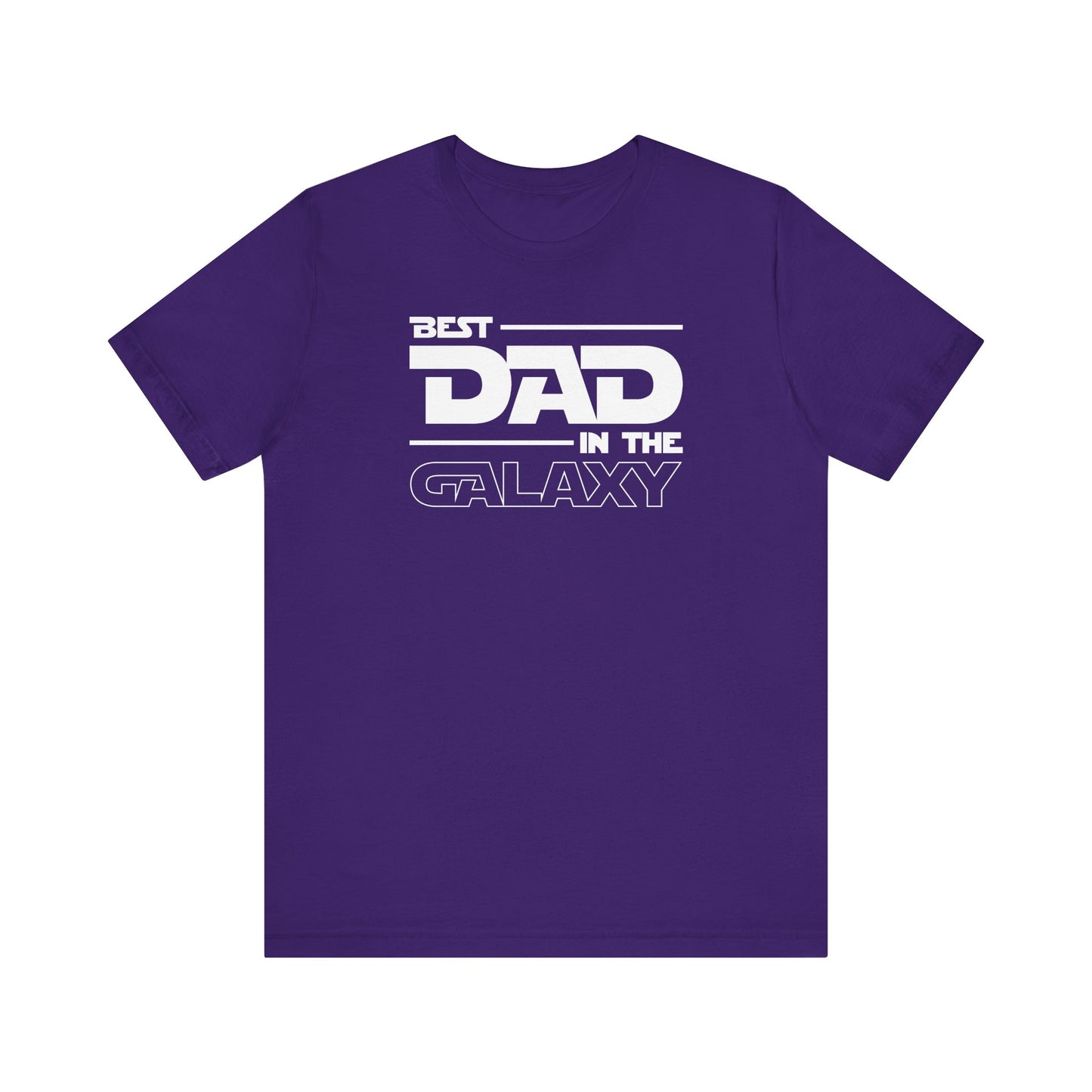 Best Dad In The Galaxy Men's Jersey Short Sleeve Tee