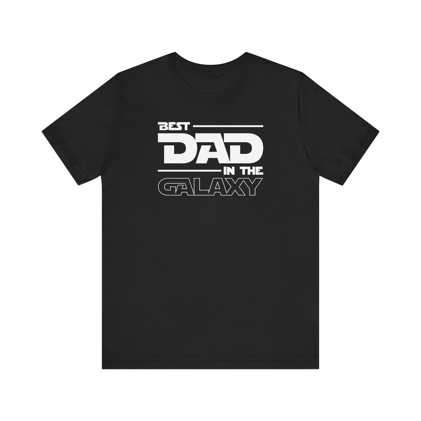 Best Dad In The Galaxy Men's Jersey Short Sleeve Tee
