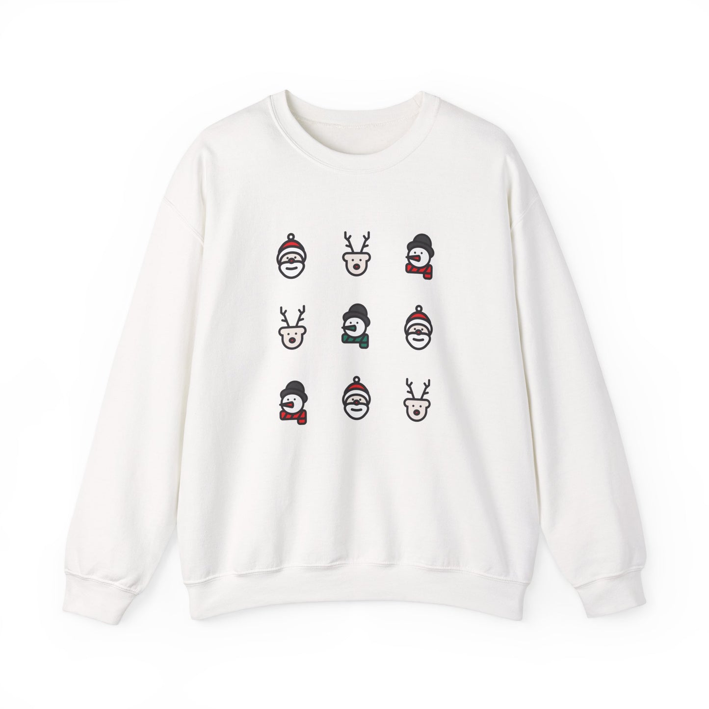 Christmas Icons Grid πβ¨ Unisex Heavy Blend Crewneck Sweatshirt