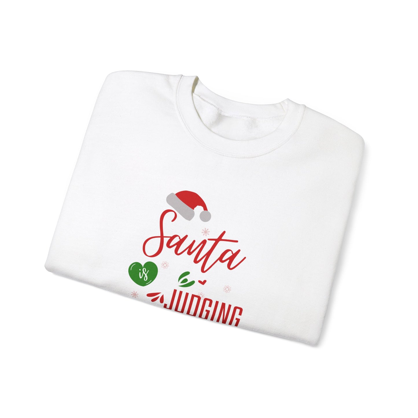 Unisex Heavy Blend Crewneck Sweatshirt Santa Is Judging You π
ππ