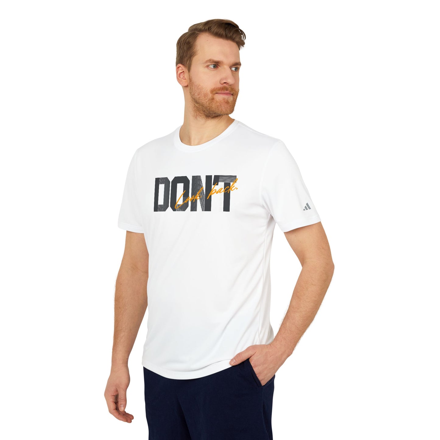 Don't Look Back Adidas Unisex Sport T-Shirt