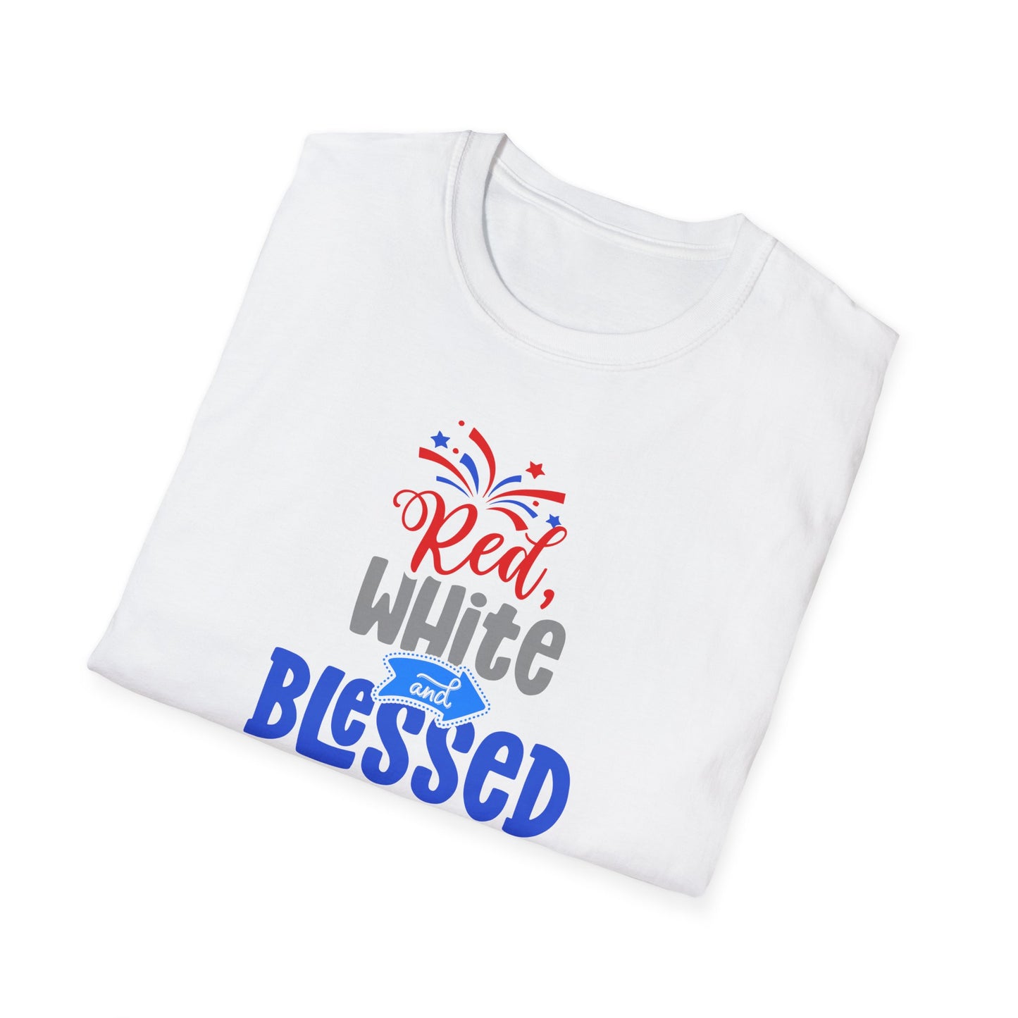 Patriotic Blessings Unisex Softstyle T-Shirt