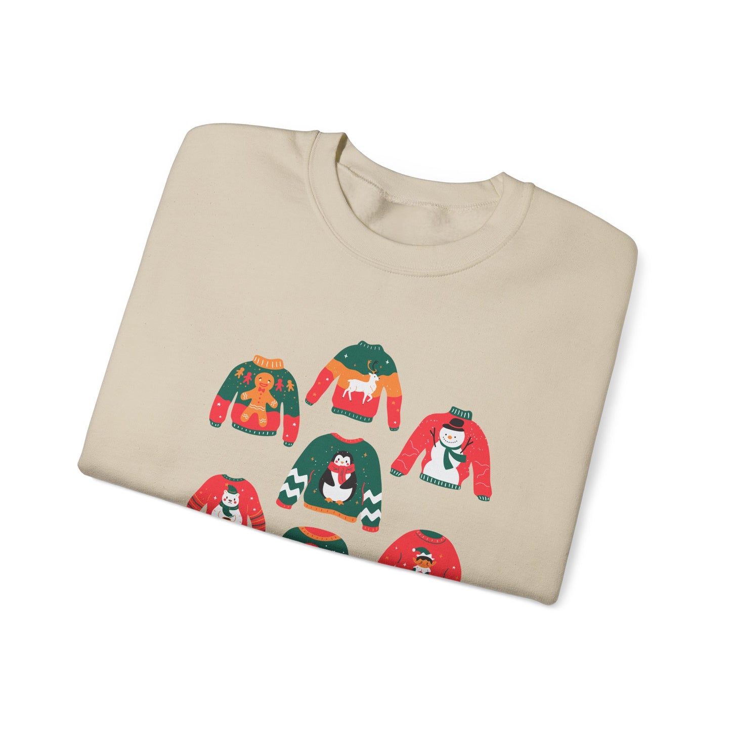 Unisex Heavy Blend Crewneck Sweatshirt So Many Sweaters, Only One Christmas ππβ¨