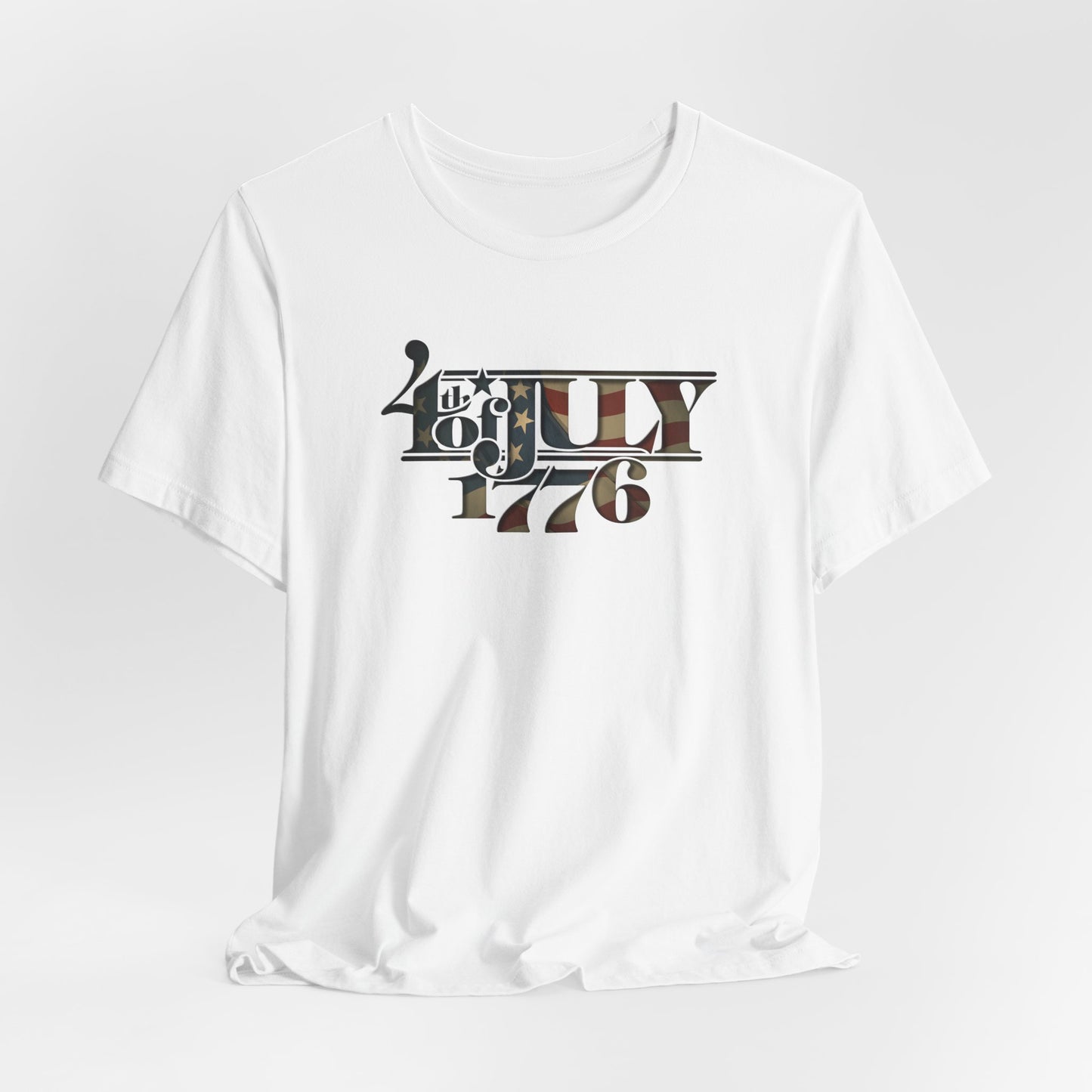4th of July 1776 Unisex Jersey Short Sleeve Tee