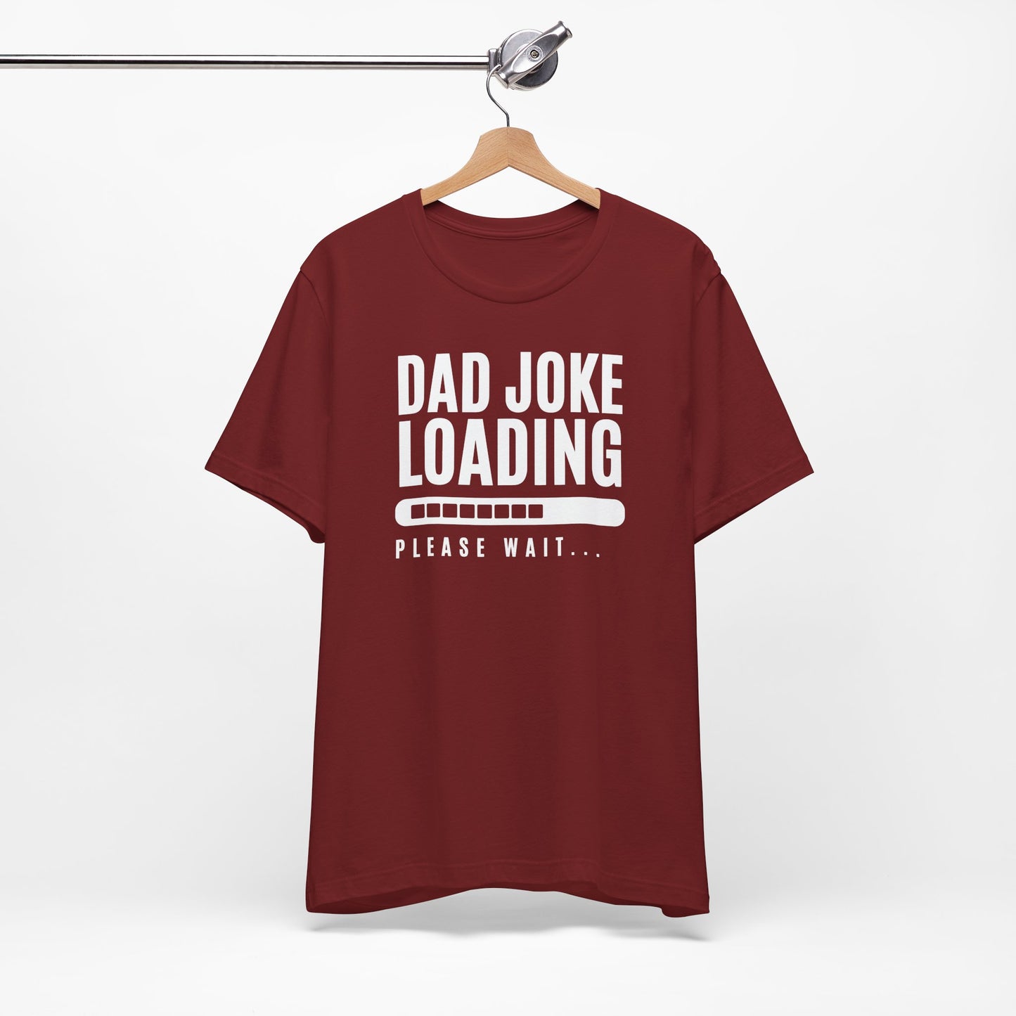Dad Joke Loading Please Wait Men's Jersey Short Sleeve Tee