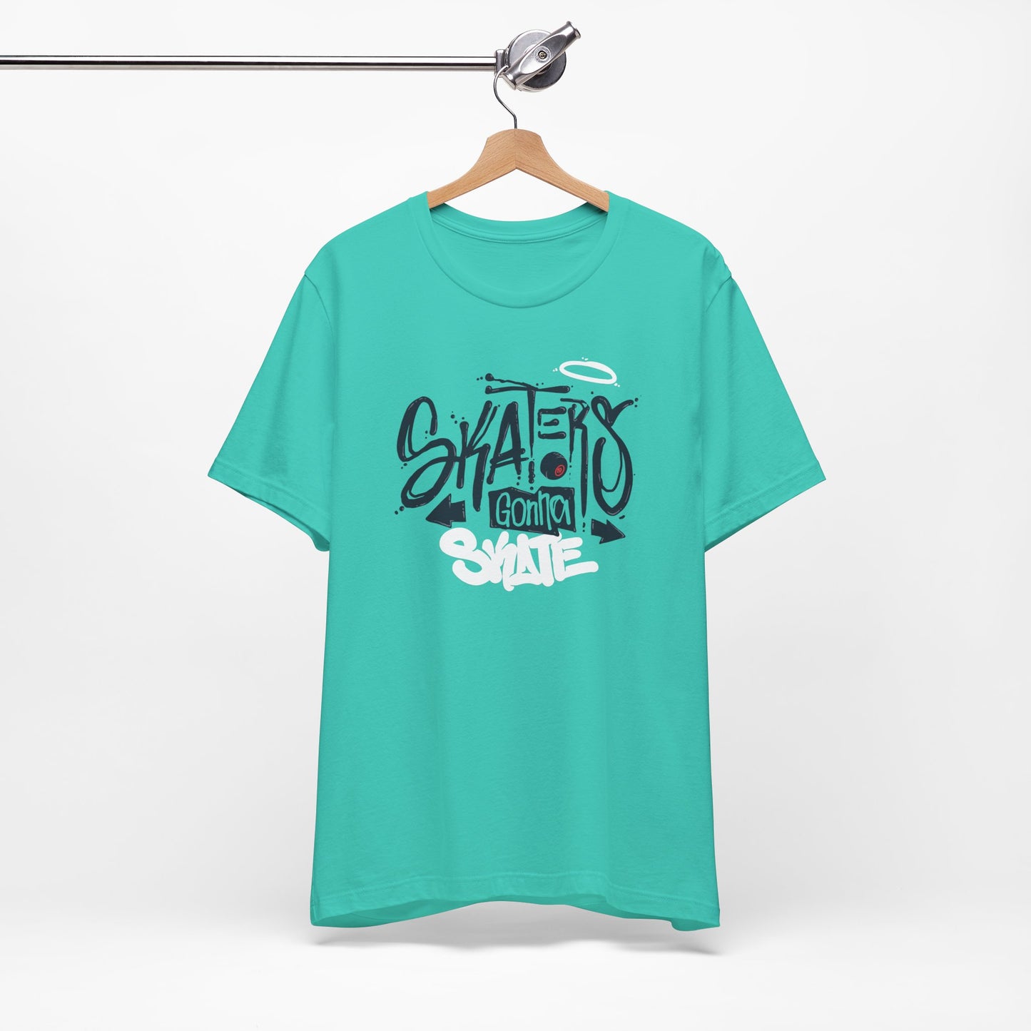 Skaters Gonna Skate Unisex Jersey Short Sleeve Tee