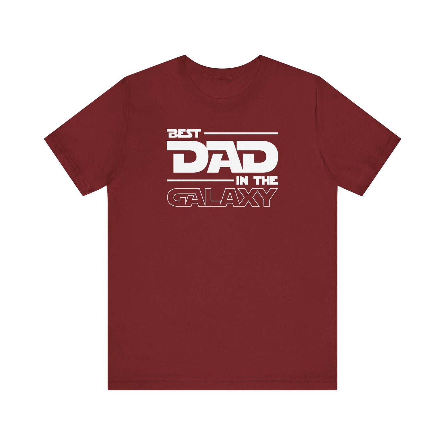 Best Dad In The Galaxy Men's Jersey Short Sleeve Tee