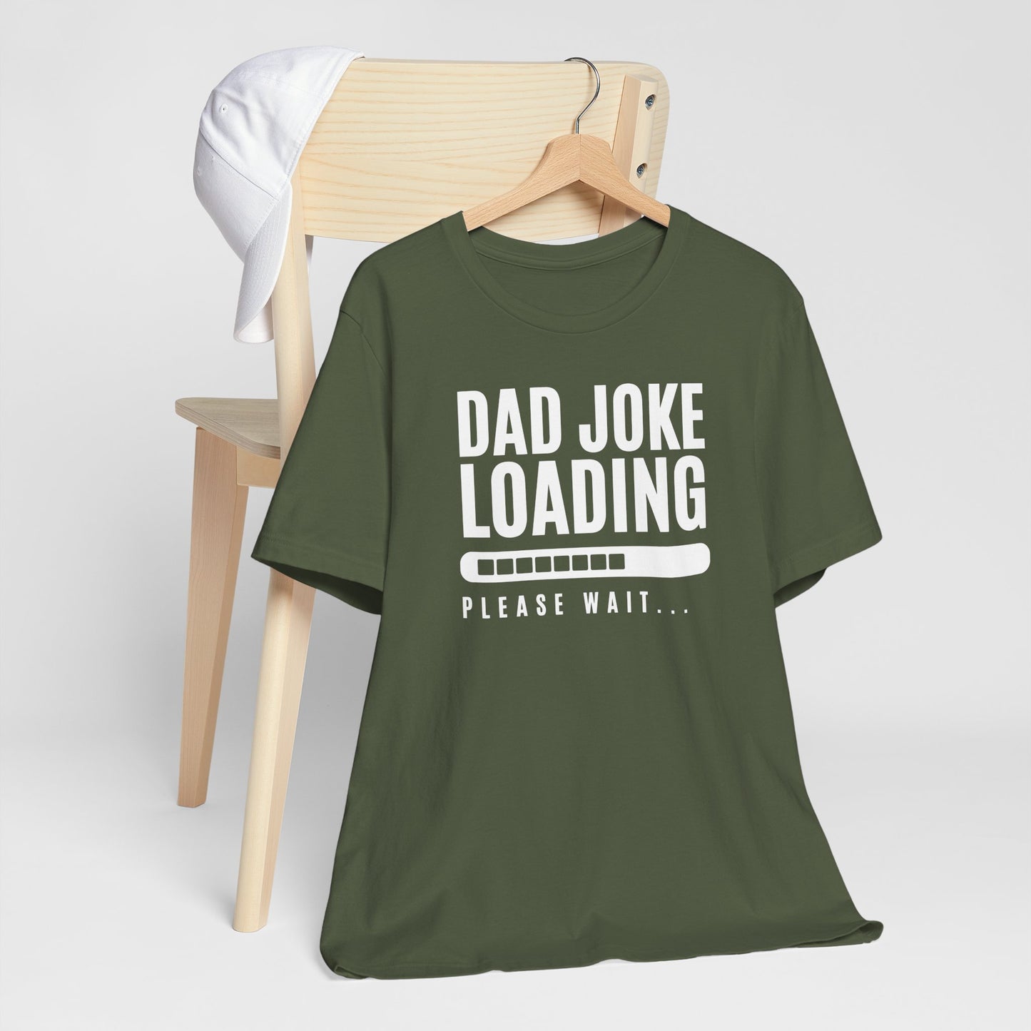 Dad Joke Loading Please Wait Men's Jersey Short Sleeve Tee