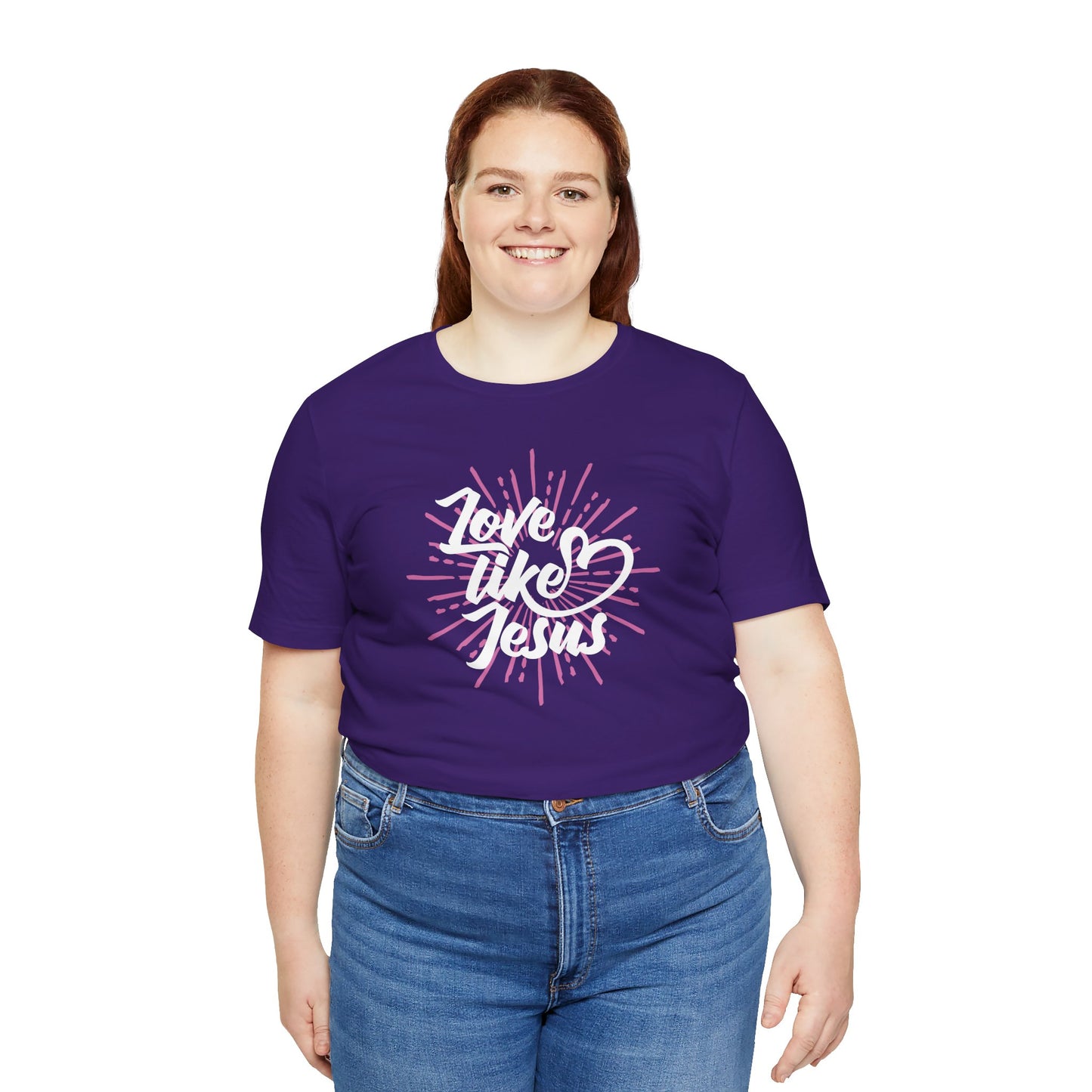 Love Like Jesus Unisex Jersey Short Sleeve Tee