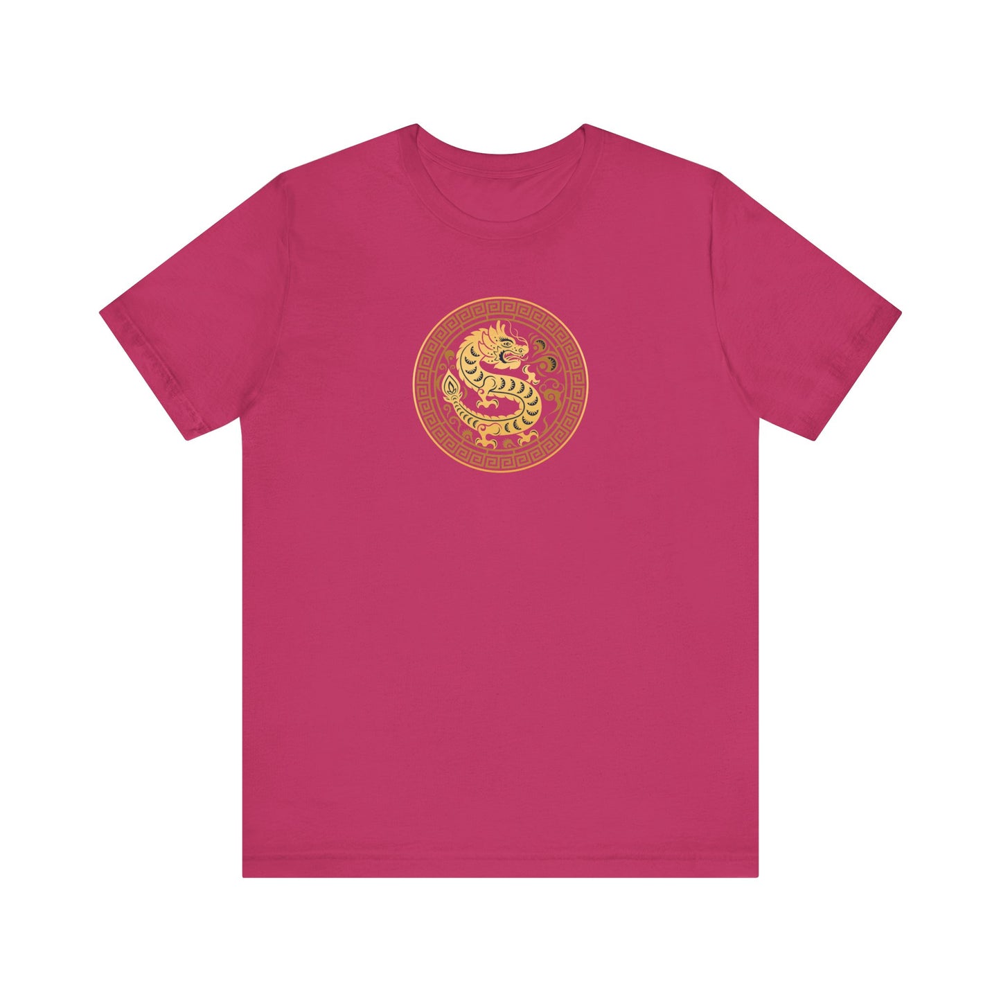 Unisex Jersey Short Sleeve Tee Year of The Dragon Chinese Zodiac Apparel