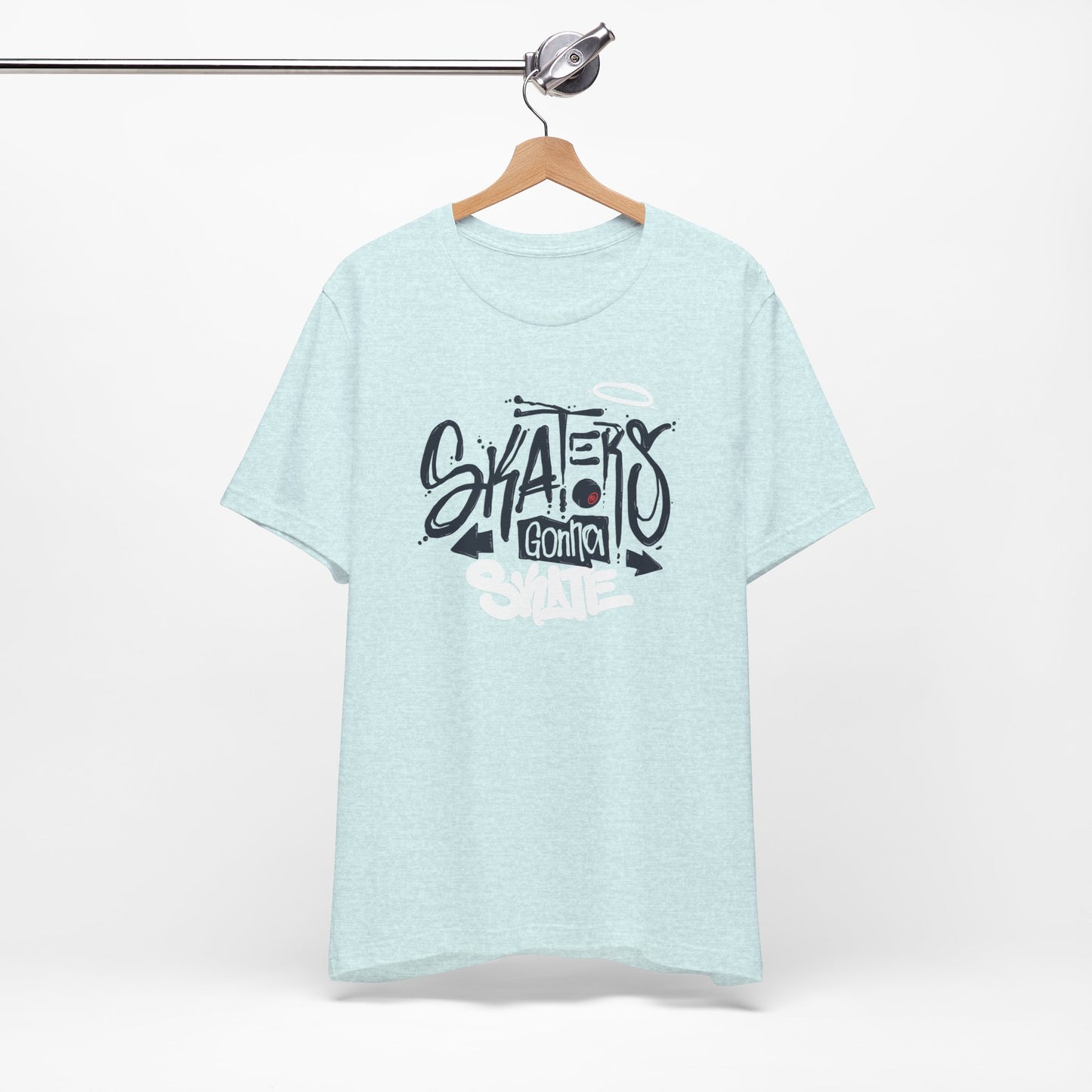 Skaters Gonna Skate Unisex Jersey Short Sleeve Tee