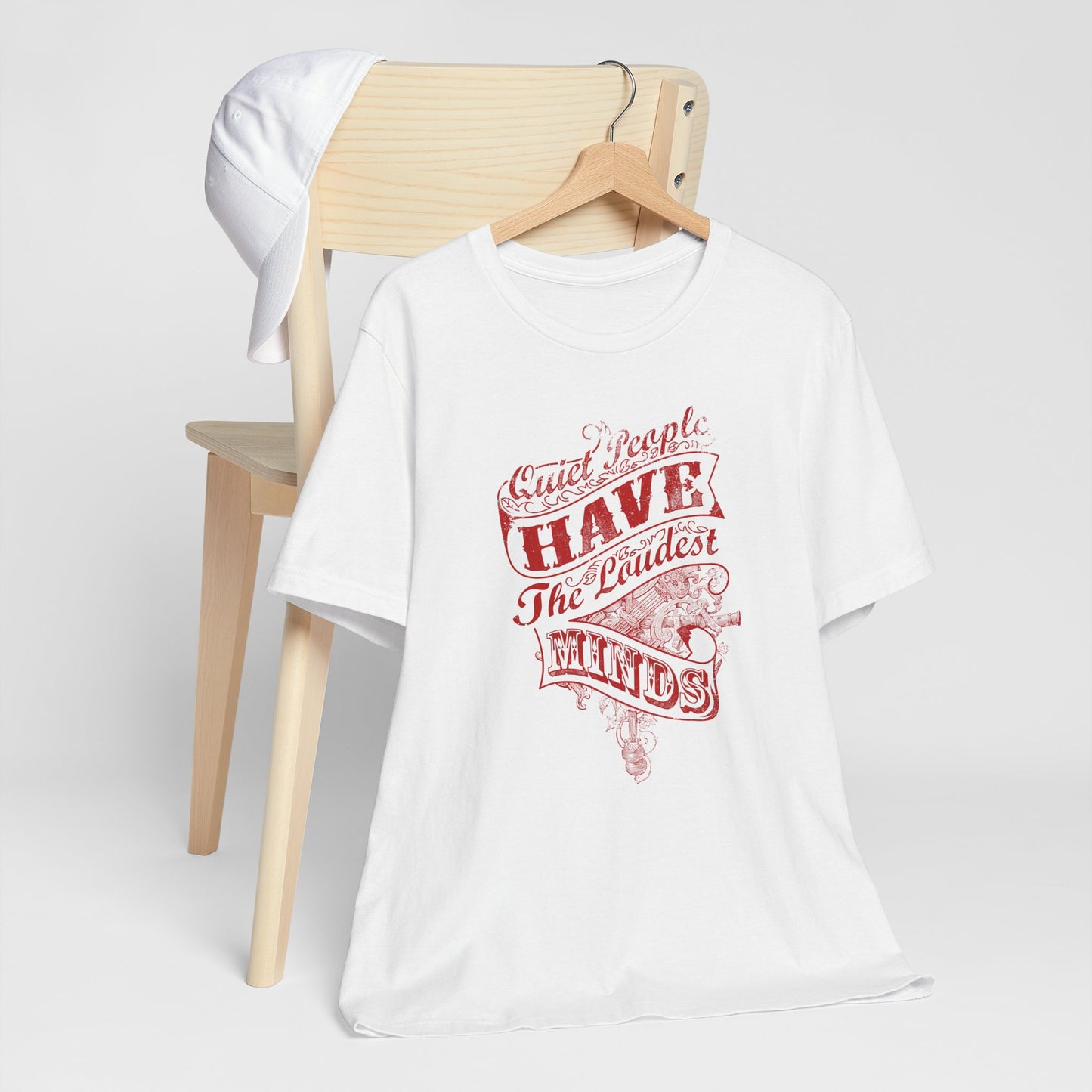 Quiet People Have The Loudest Minds Unisex Jersey Short Sleeve Tee