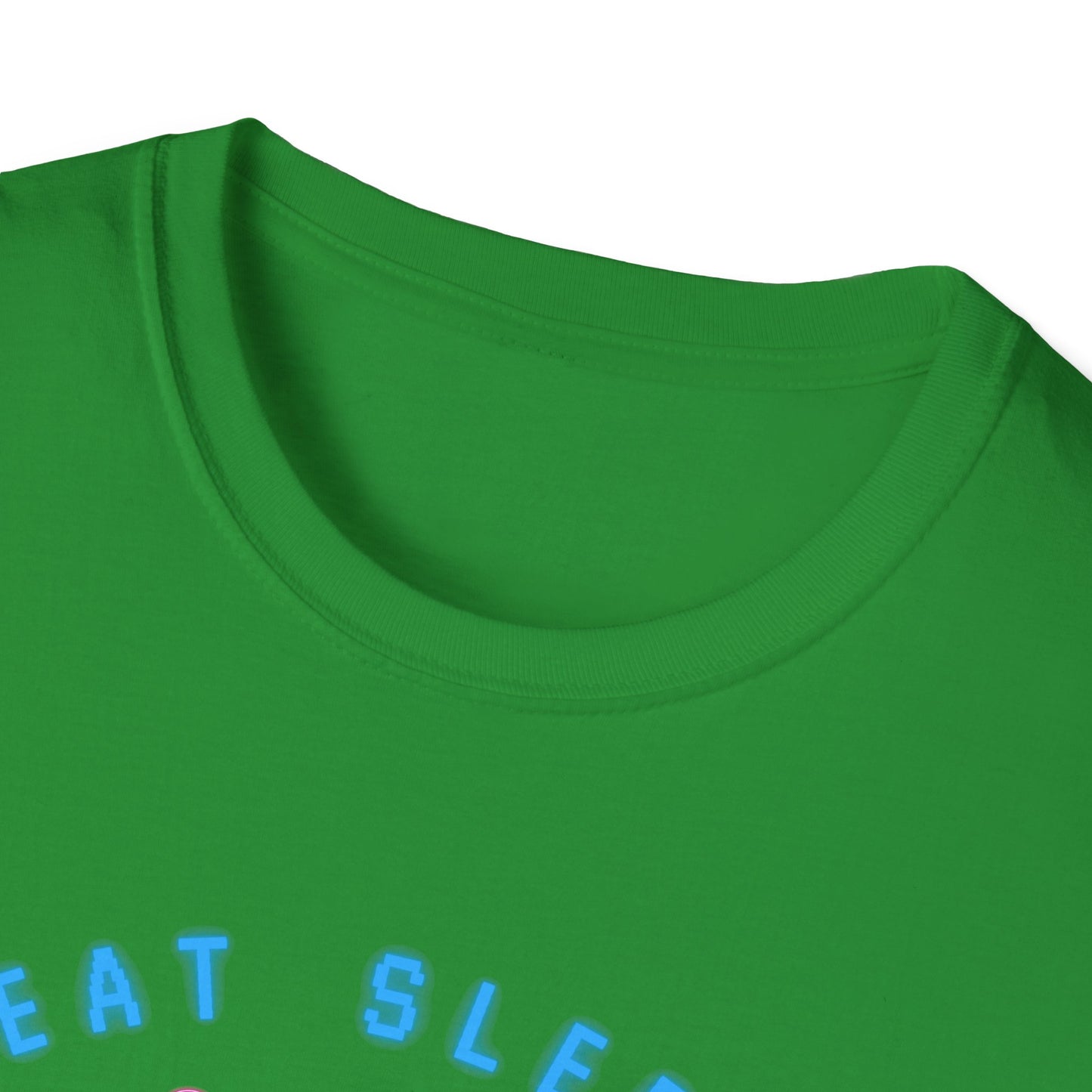 Eat Sleep Game Repeat Unisex Softstyle T-Shirt