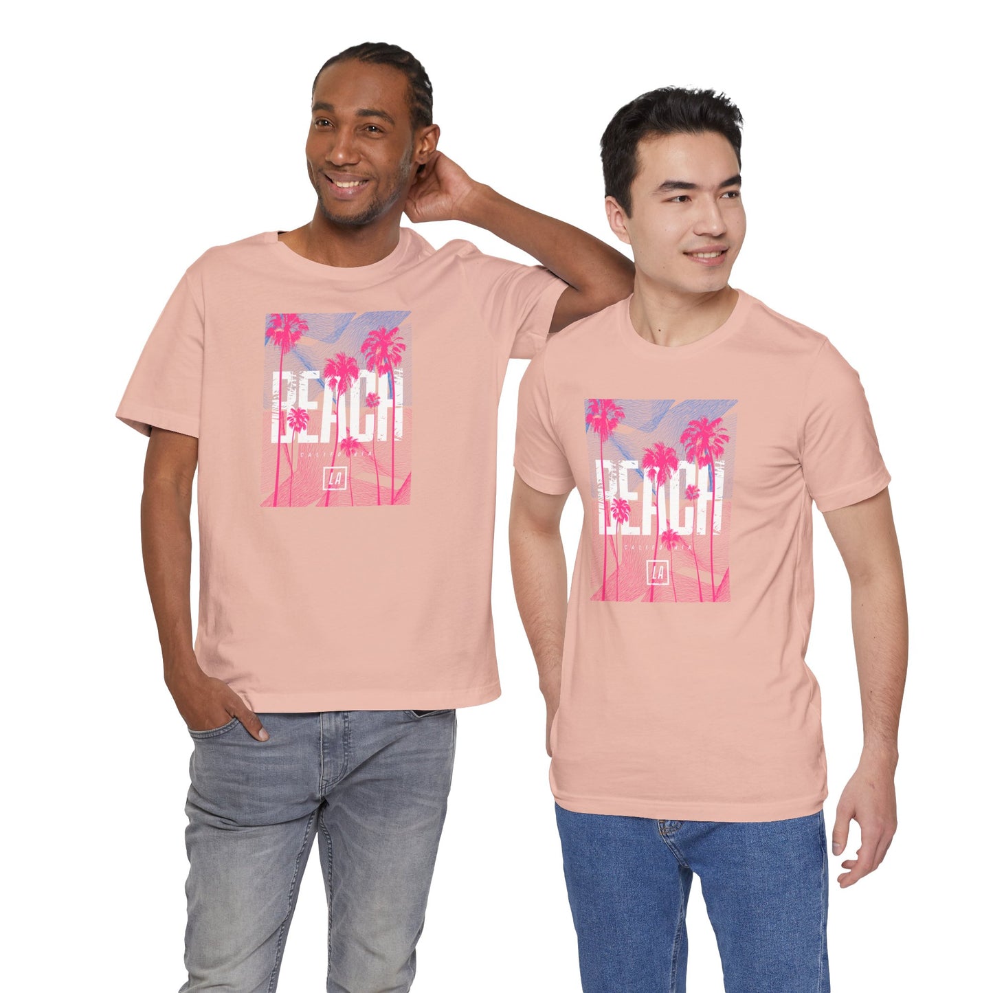 Beach California Unisex Jersey Short Sleeve Tee