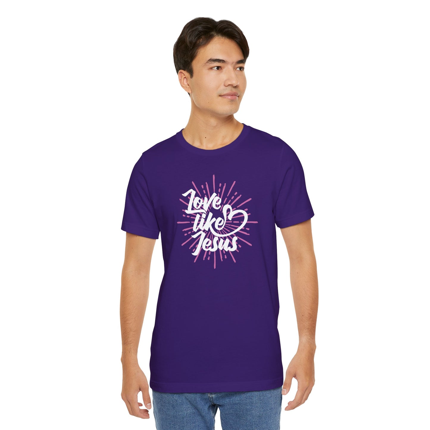 Love Like Jesus Unisex Jersey Short Sleeve Tee