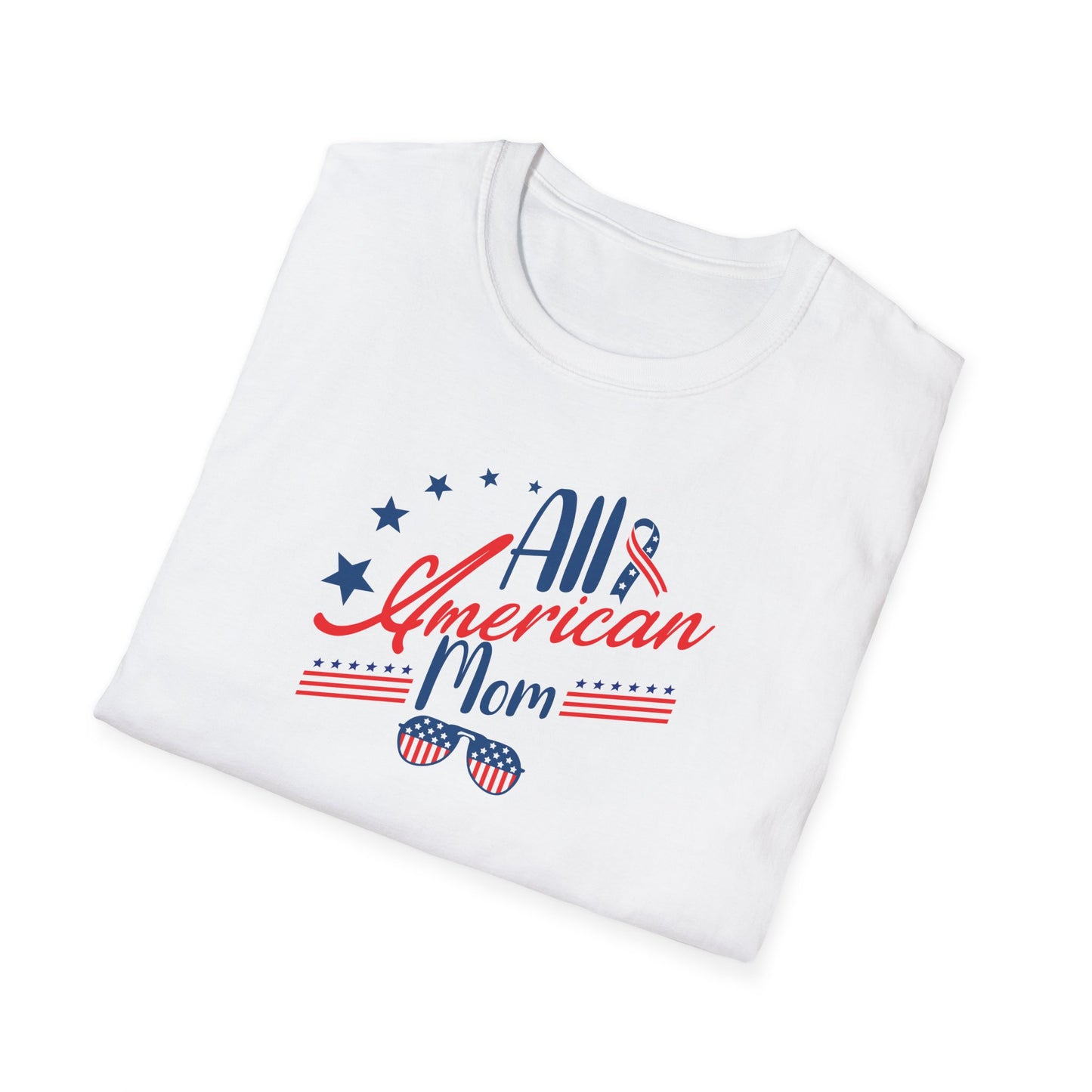 All American Mom Unisex Softstyle T-Shirt