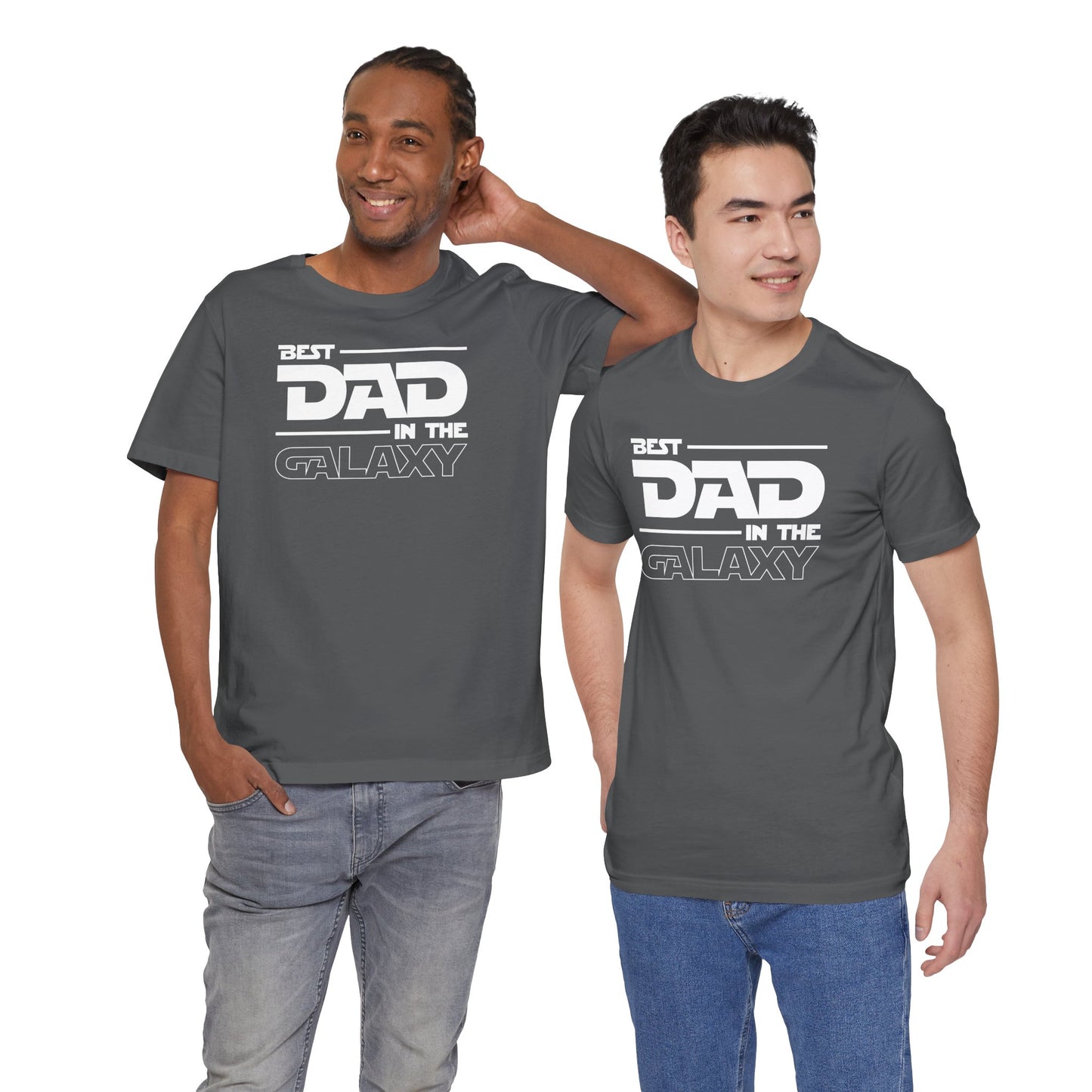 Best Dad In The Galaxy Men's Jersey Short Sleeve Tee
