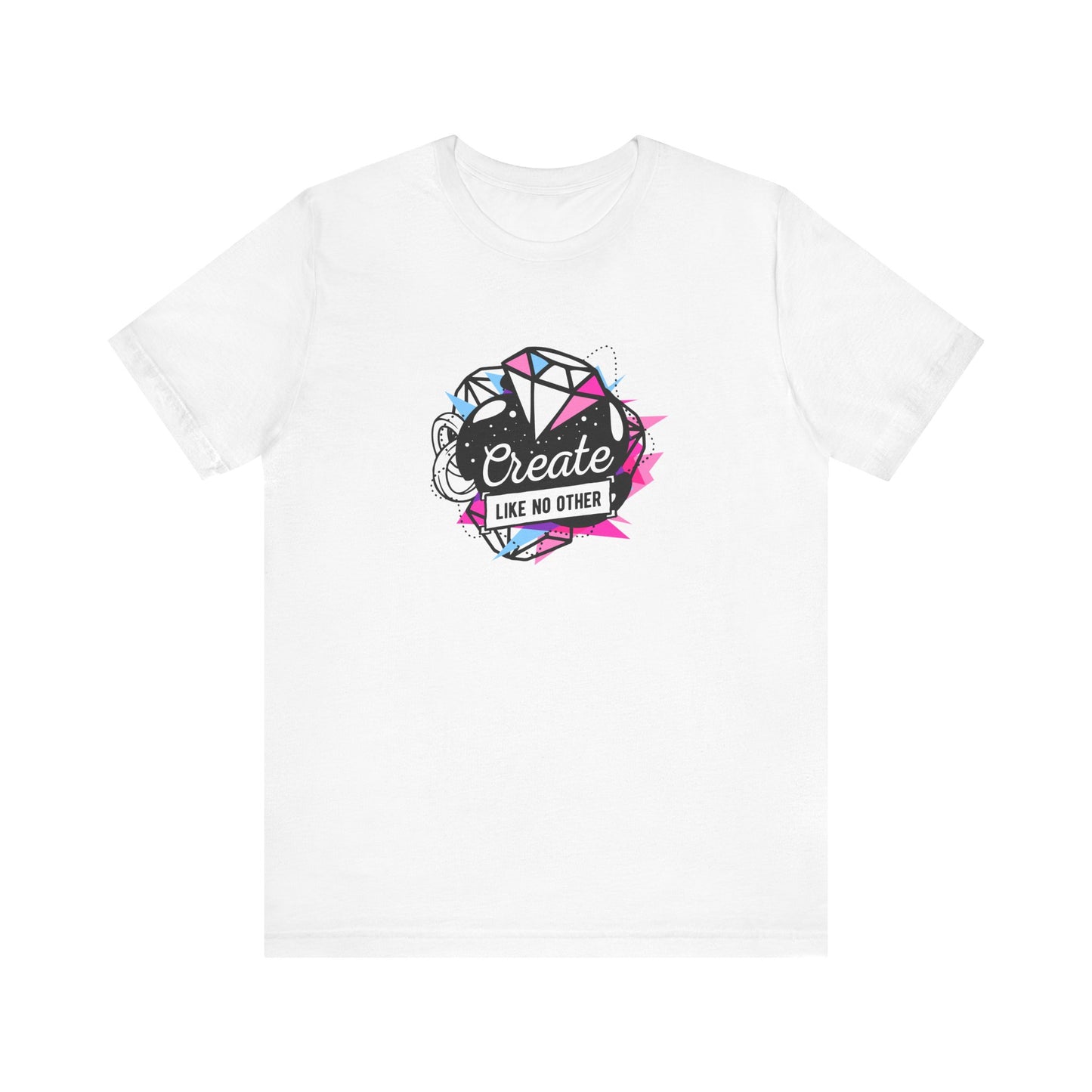Unisex Jersey Short Sleeve Tee Shine Bright Like a Diamond - Create Like No Other