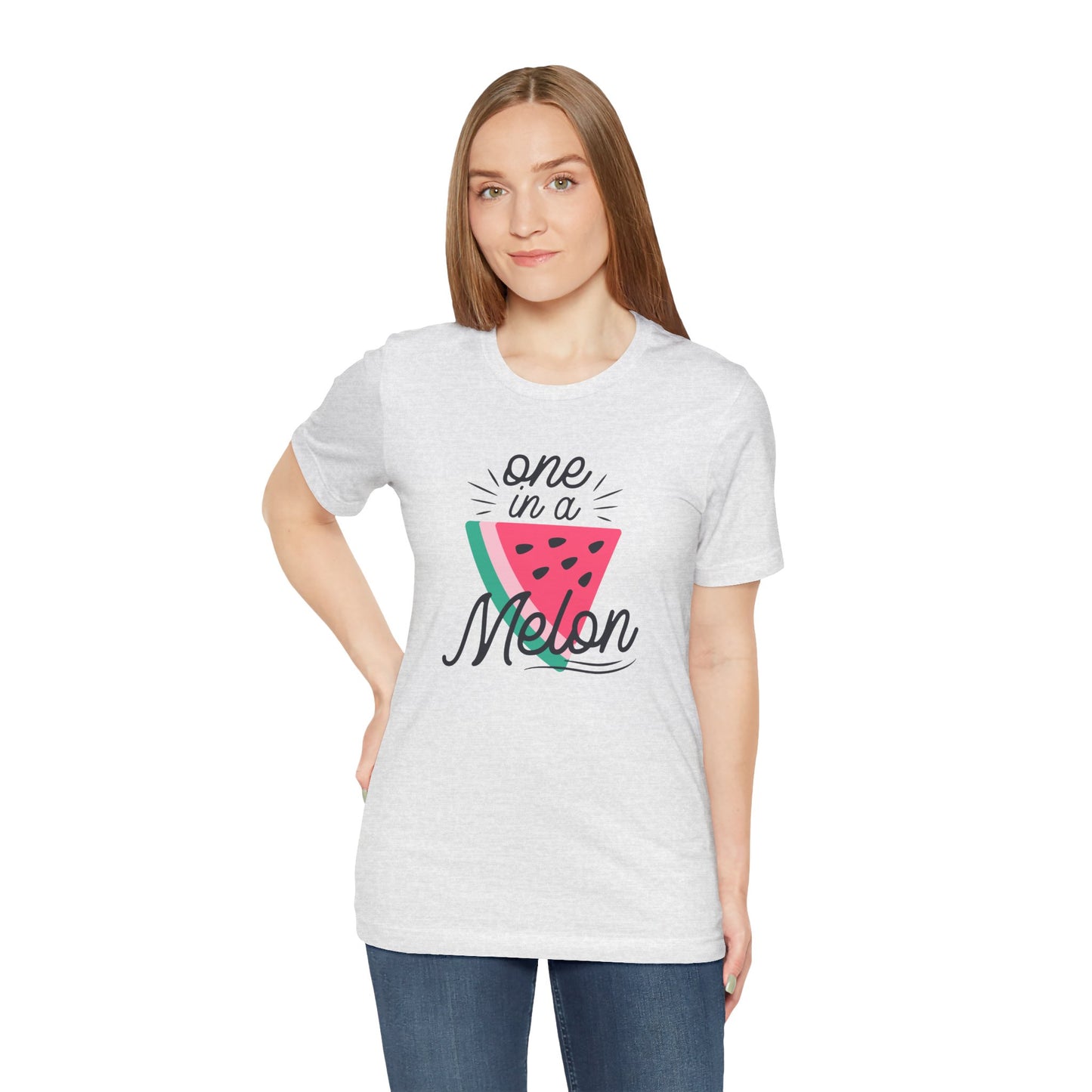 One In A Melon Unisex Jersey Short Sleeve Tee Soft Cotton